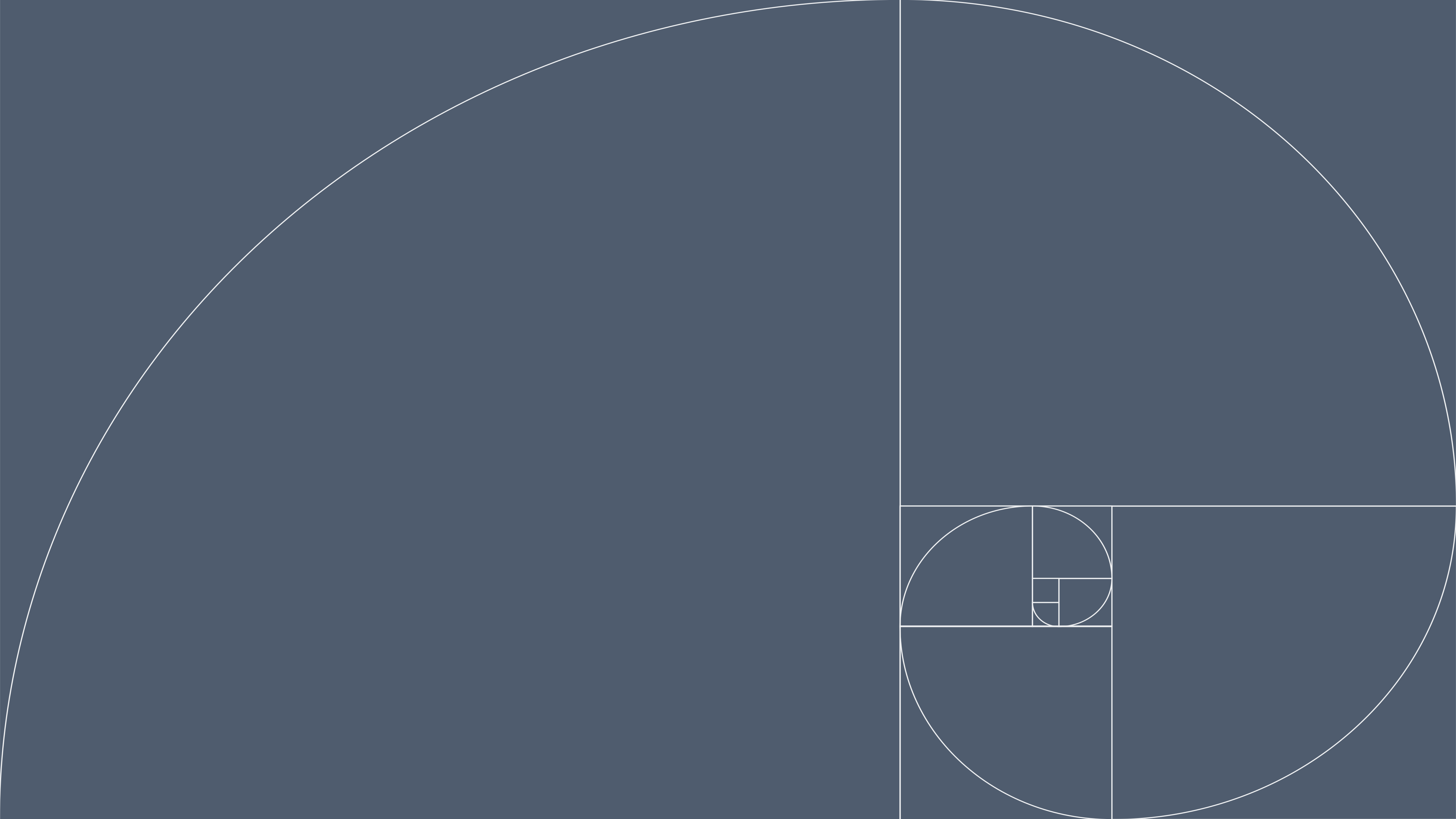 General 5120x2880 Fibonacci sequence golden ratio graphic design geometry