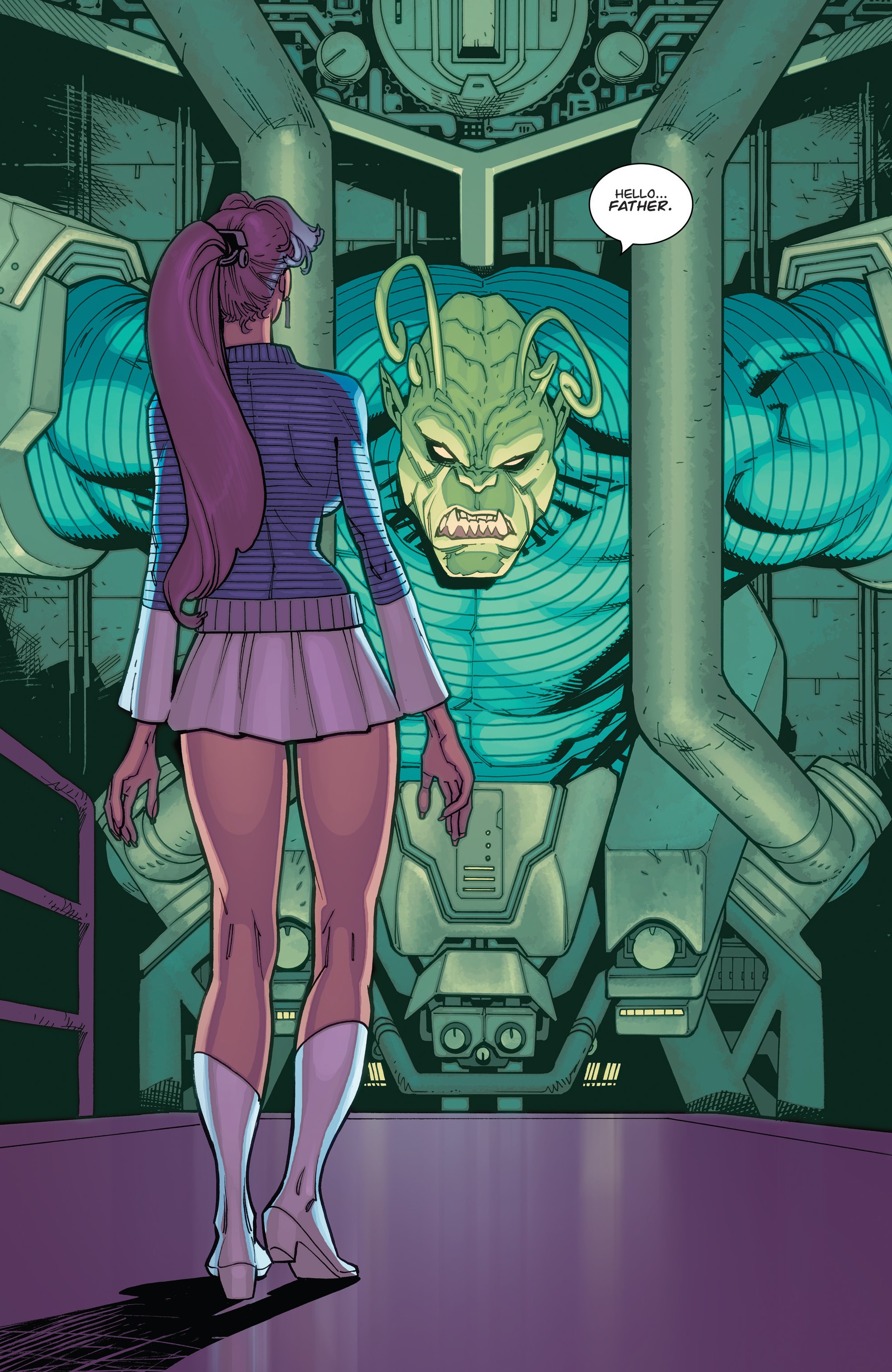 General 1987x3056 Invincible monster girl superhero portrait display digital art comics