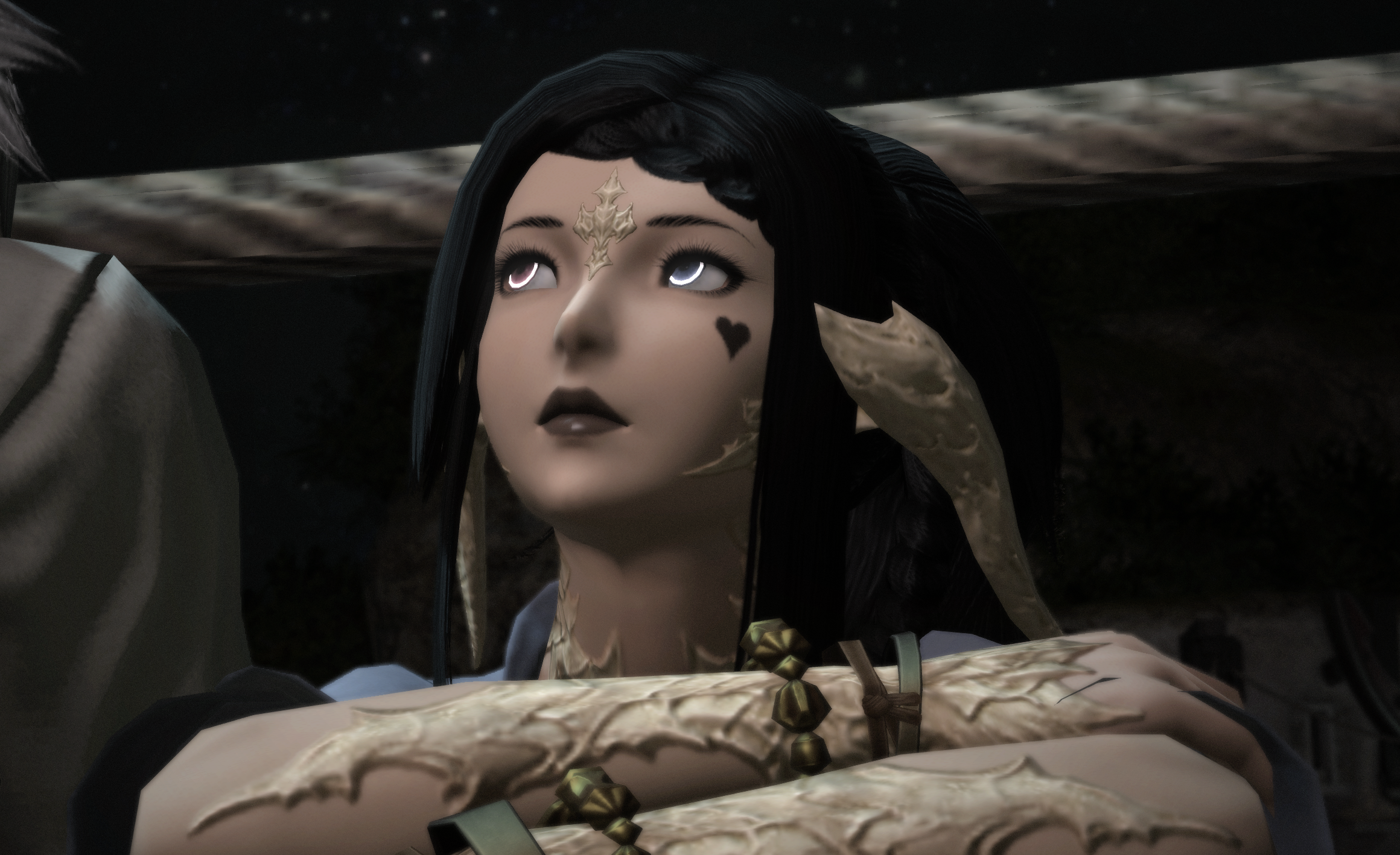General 2320x1418 Final Fantasy XIV: A Realm Reborn Au Ra reshade eyes CGI video game characters video games women heterochromia