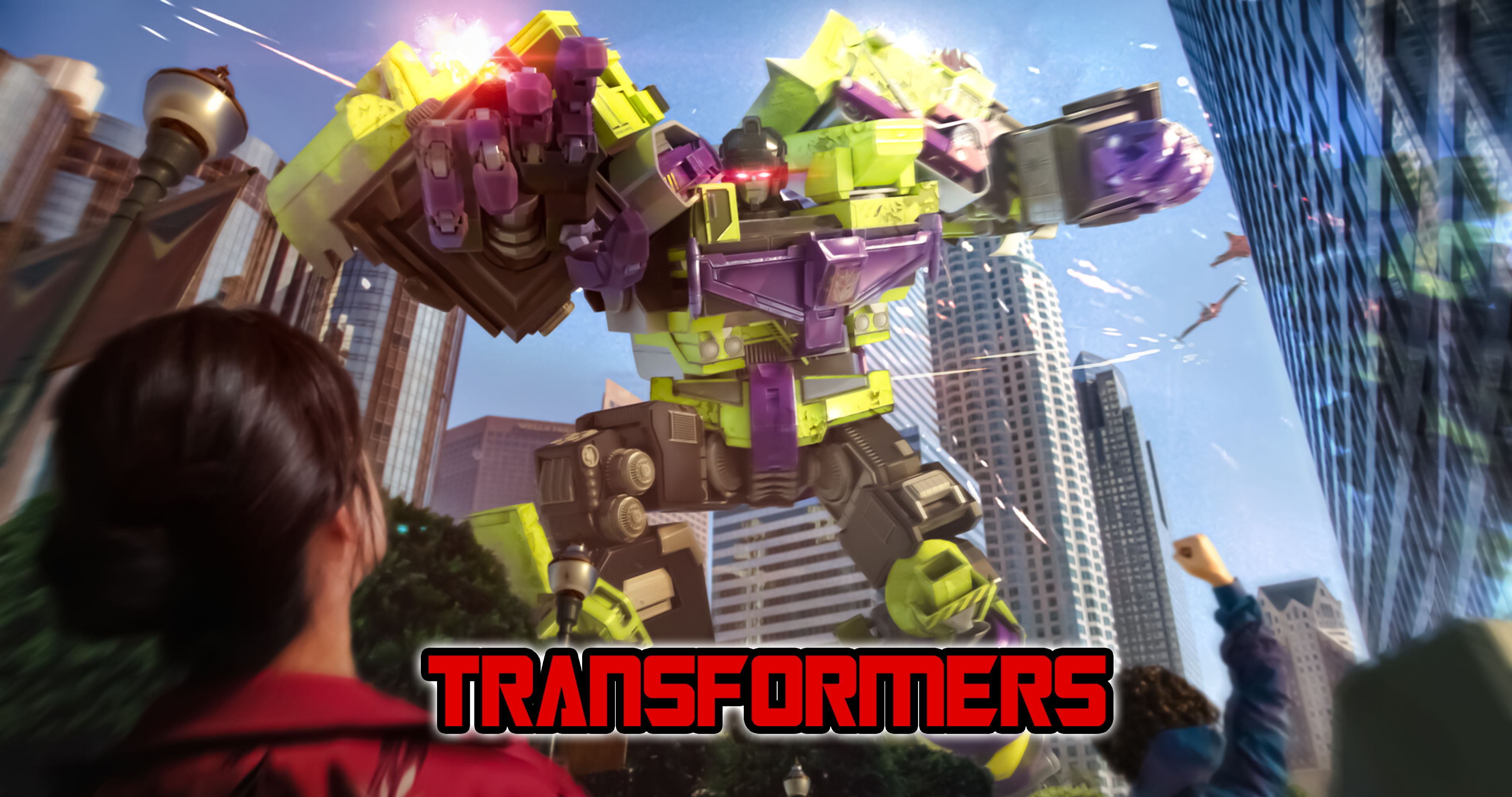 General 4096x2160 Transformers Transformers G1 Devastator Hasbro Decepticons Combiner Constructicons digital art