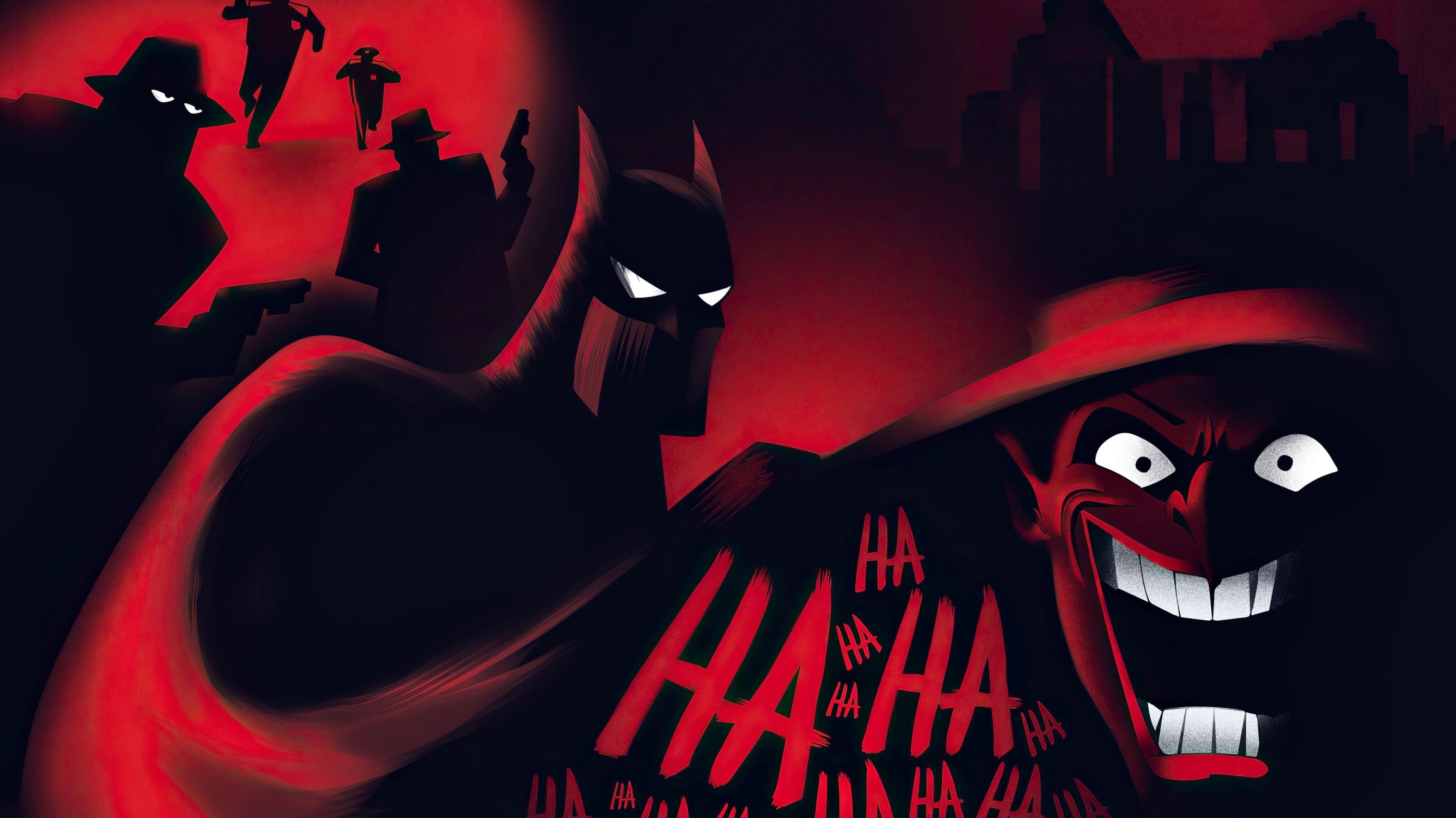 General 3200x1799 Batman: The Animated Series Batman mask Batman Joker