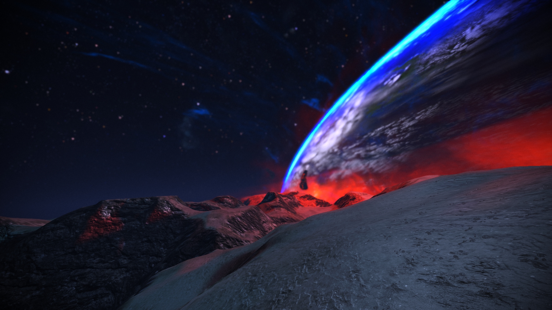 General 1920x1080 Mass Effect Mass Effect: Legendary Edition space screen shot planet video game art