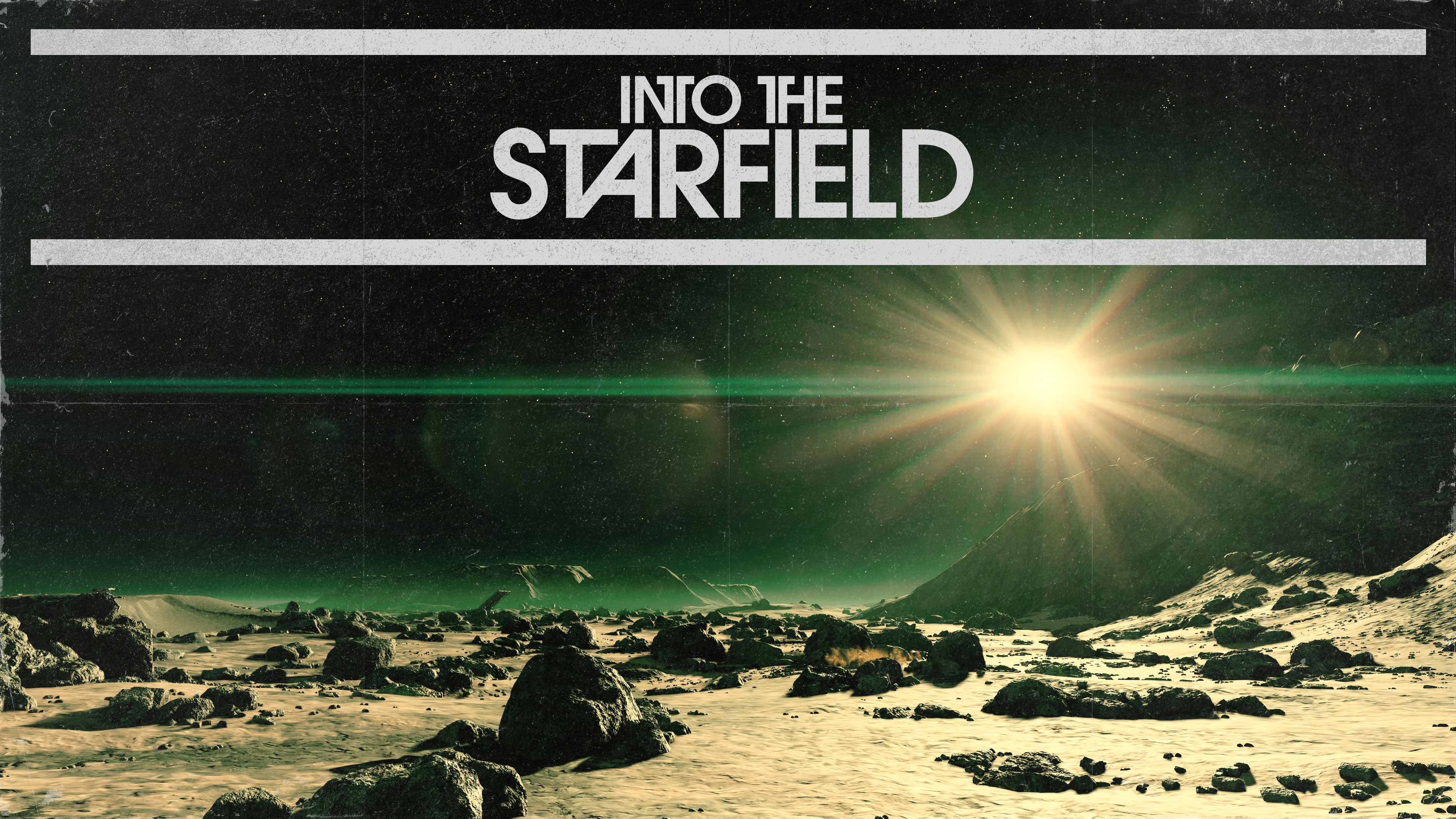 General 3840x2160 Starfield (video game) video games Bethesda Softworks green planet stars Xbox