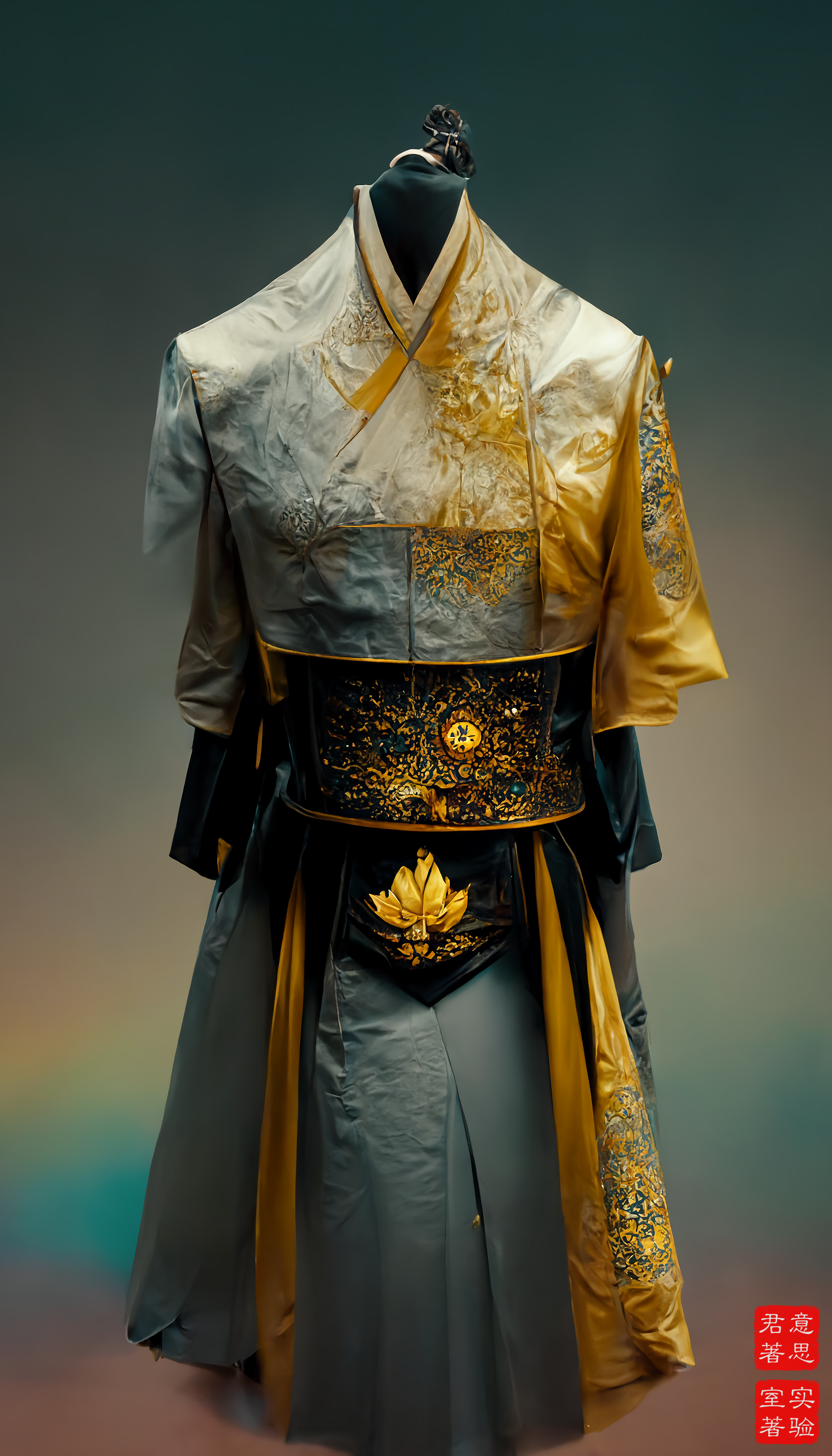 General 2048x3584 AI art hanfu clothing Chinese clothing