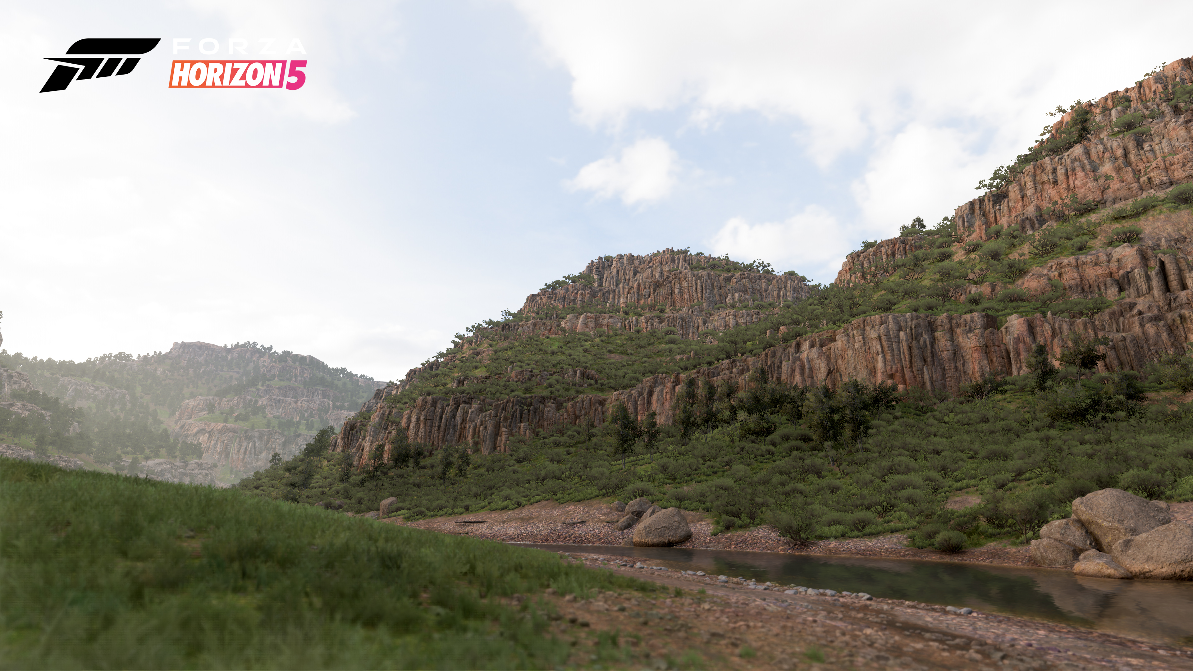 General 3840x2160 Forza Horizon 5 video games racing CGI rocks mountains