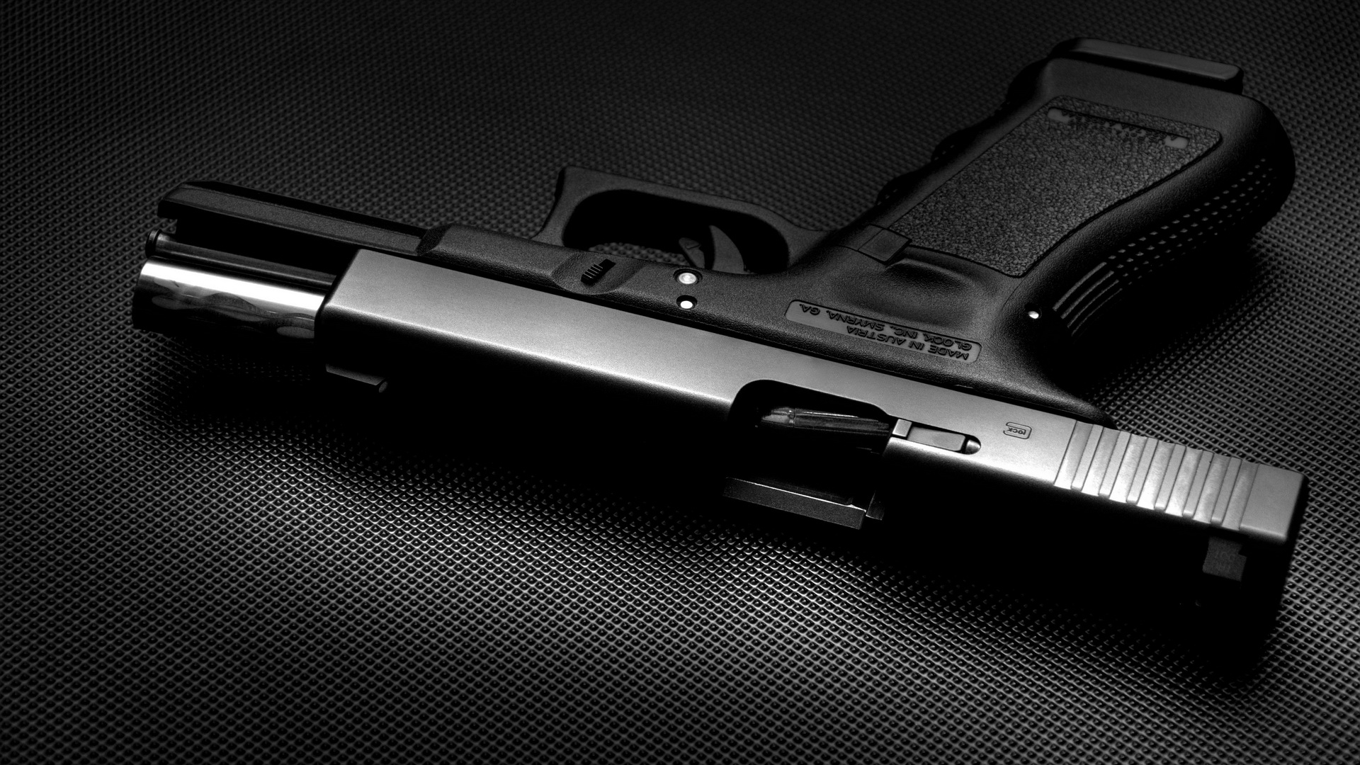 General 1920x1080 weapon gun monochrome Glock pistol Austrian firearms