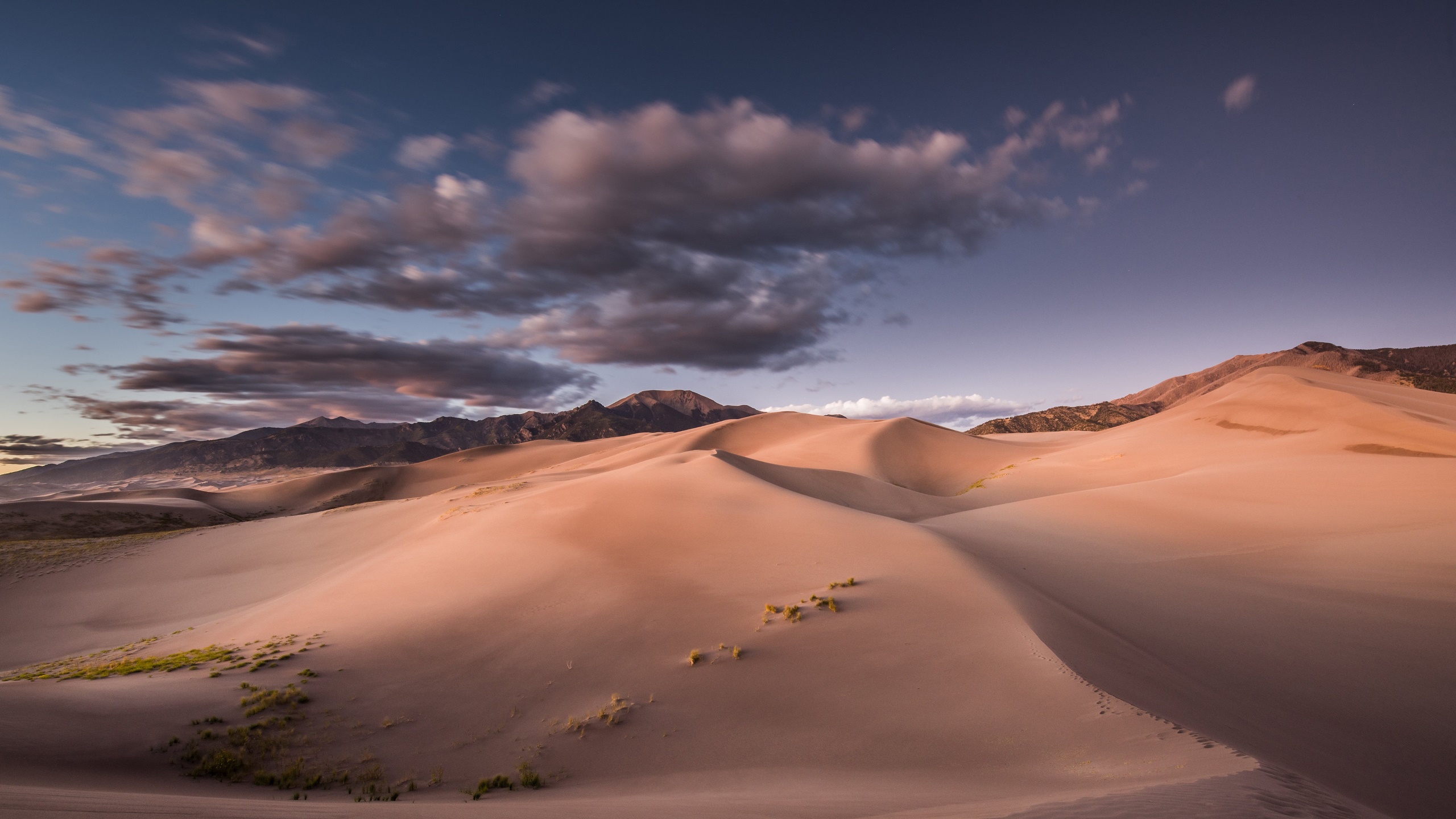 General 2560x1440 desert nature sand landscape