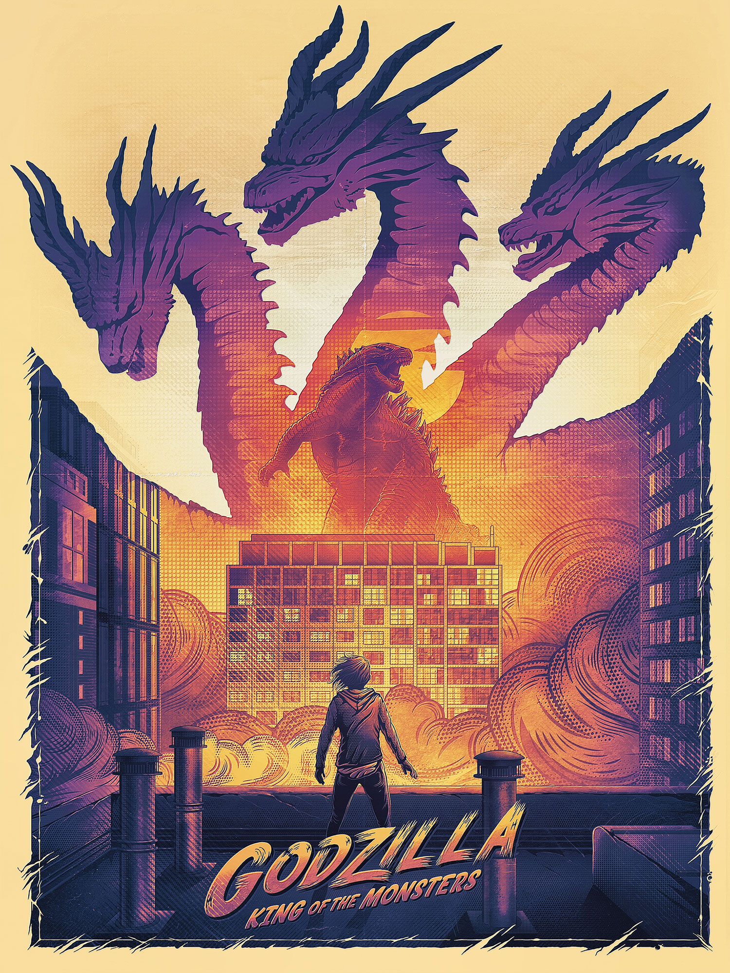 General 1500x2000 Godzilla artwork kaiju fan art movies King Ghidorah Godzilla: King of the Monsters