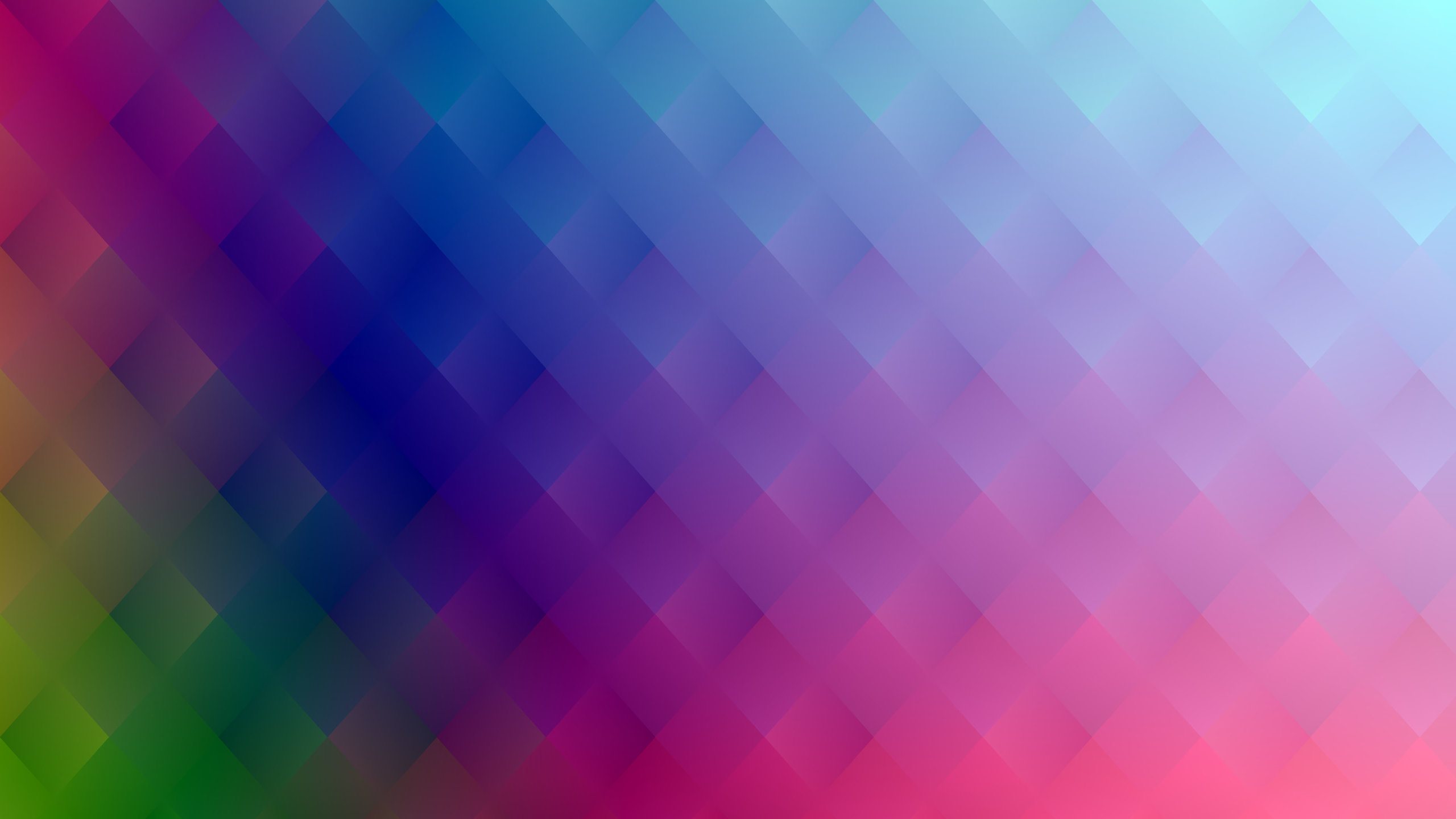 General 2560x1440 abstract colorful diamonds digital art simple background minimalism