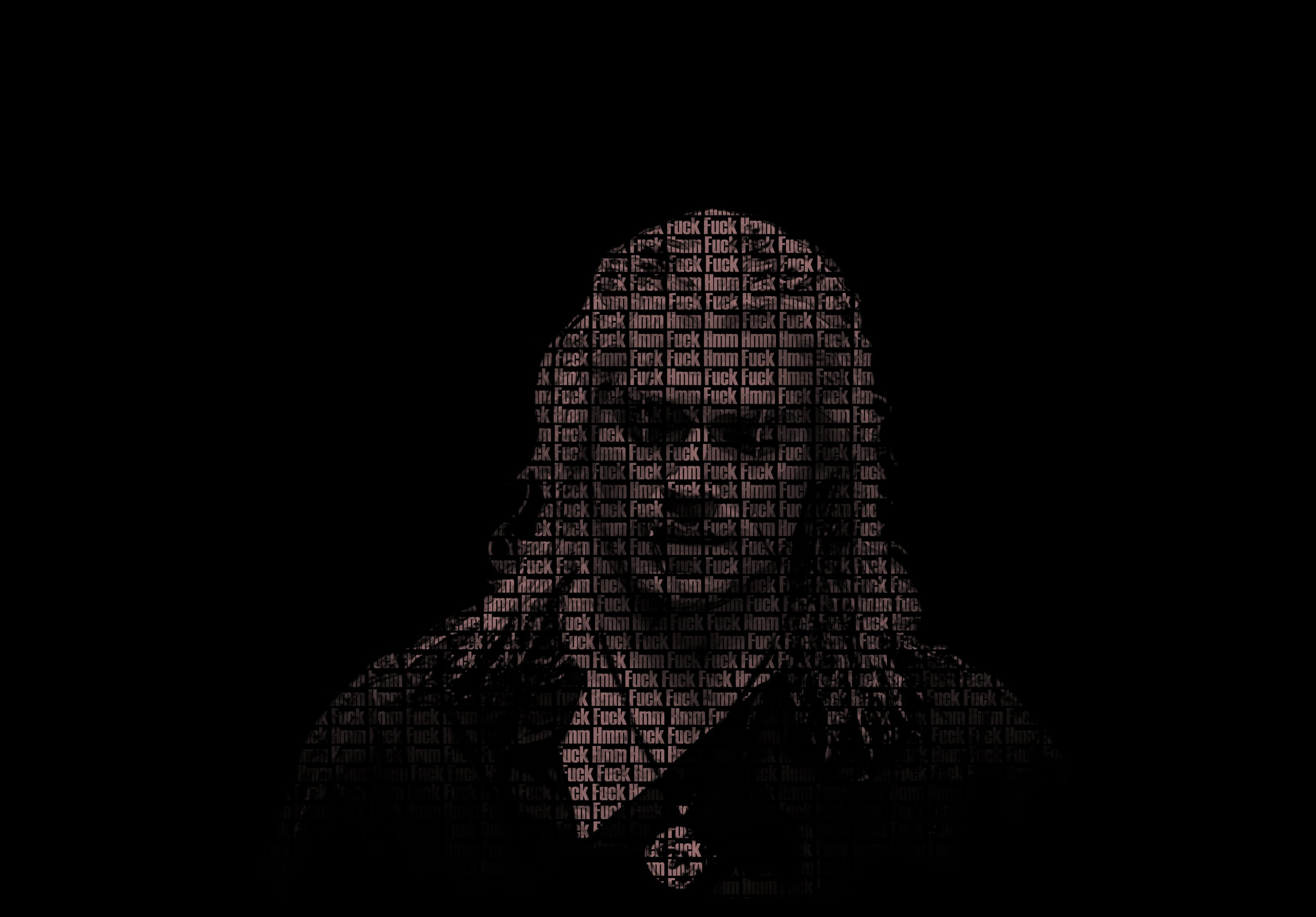 General 3487x2429 Geralt of Rivia Netflix TV Series fuck The Witcher typographic portraits