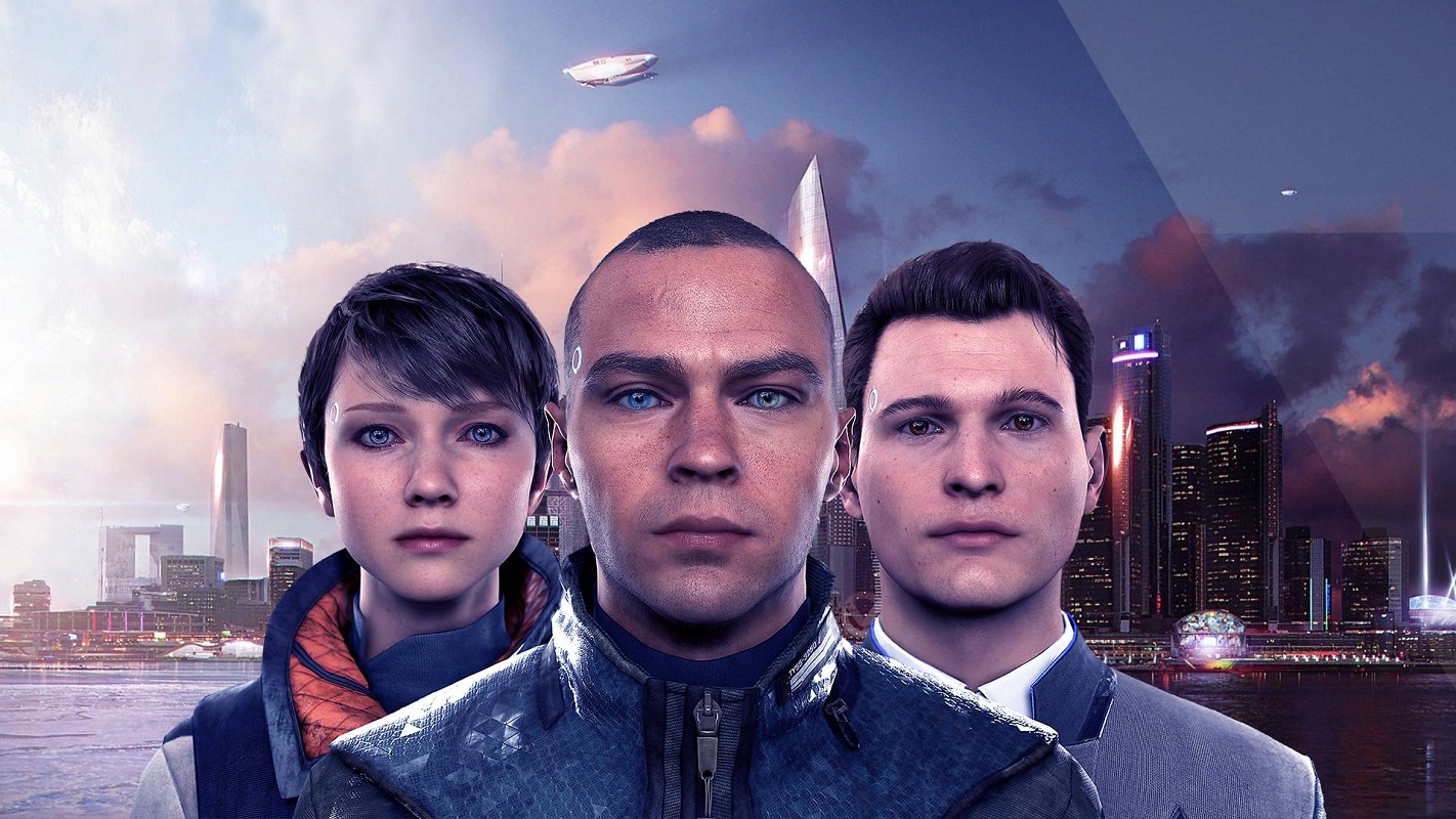 General 1422x800 Detroit: Become Human Quantic Dream PlayStation 4 Kara (Detroit: Become Human) Markus (Detroit: Become Human) Connor (Detroit: Become Human) protagonist frontal view video games video game characters