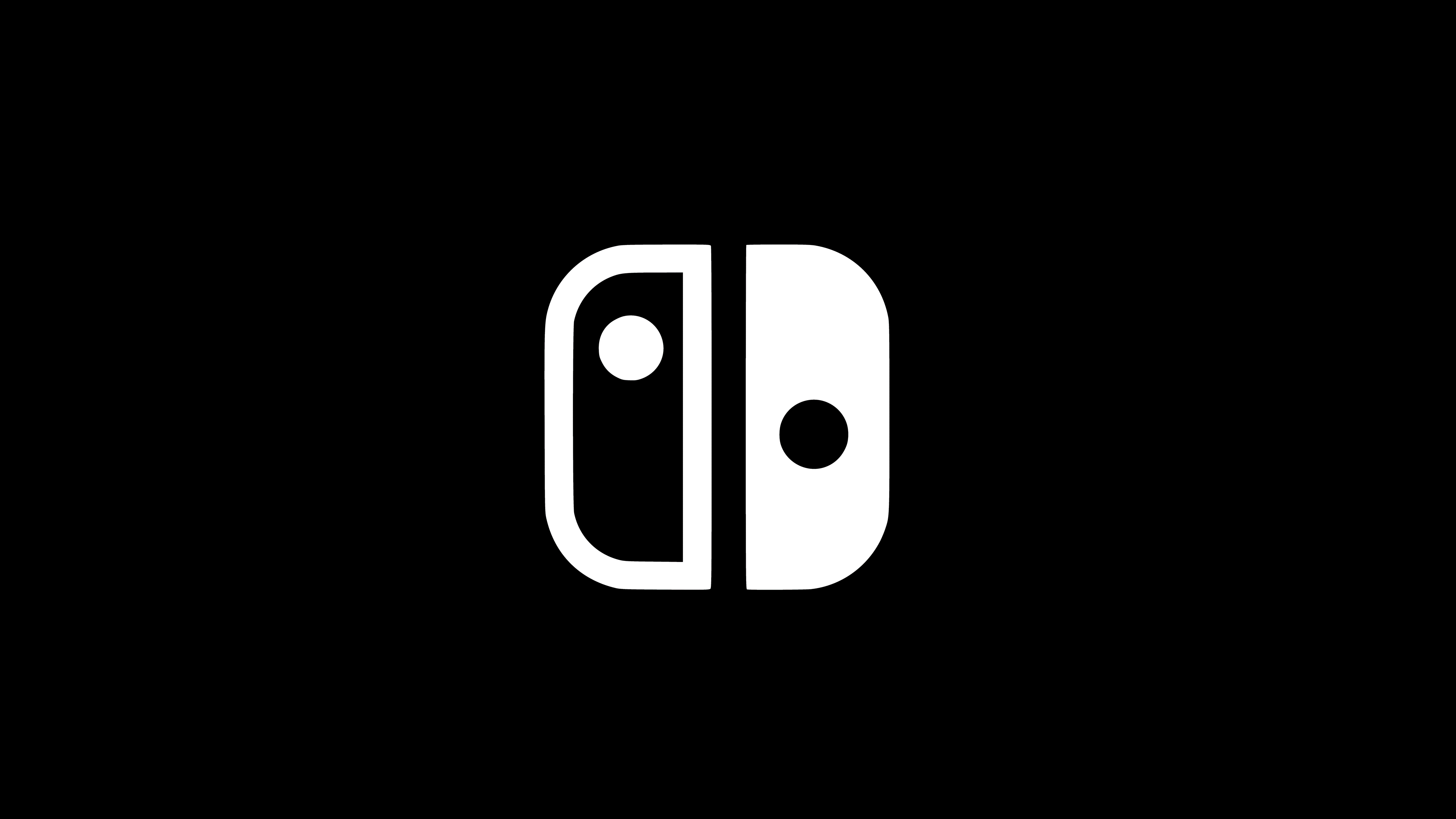 General 4000x2250 Nintendo Switch Nintendo black background simple background video games