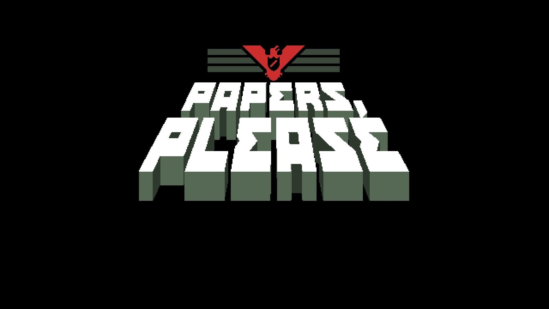 General 1920x1080 Papers Please video games simple background