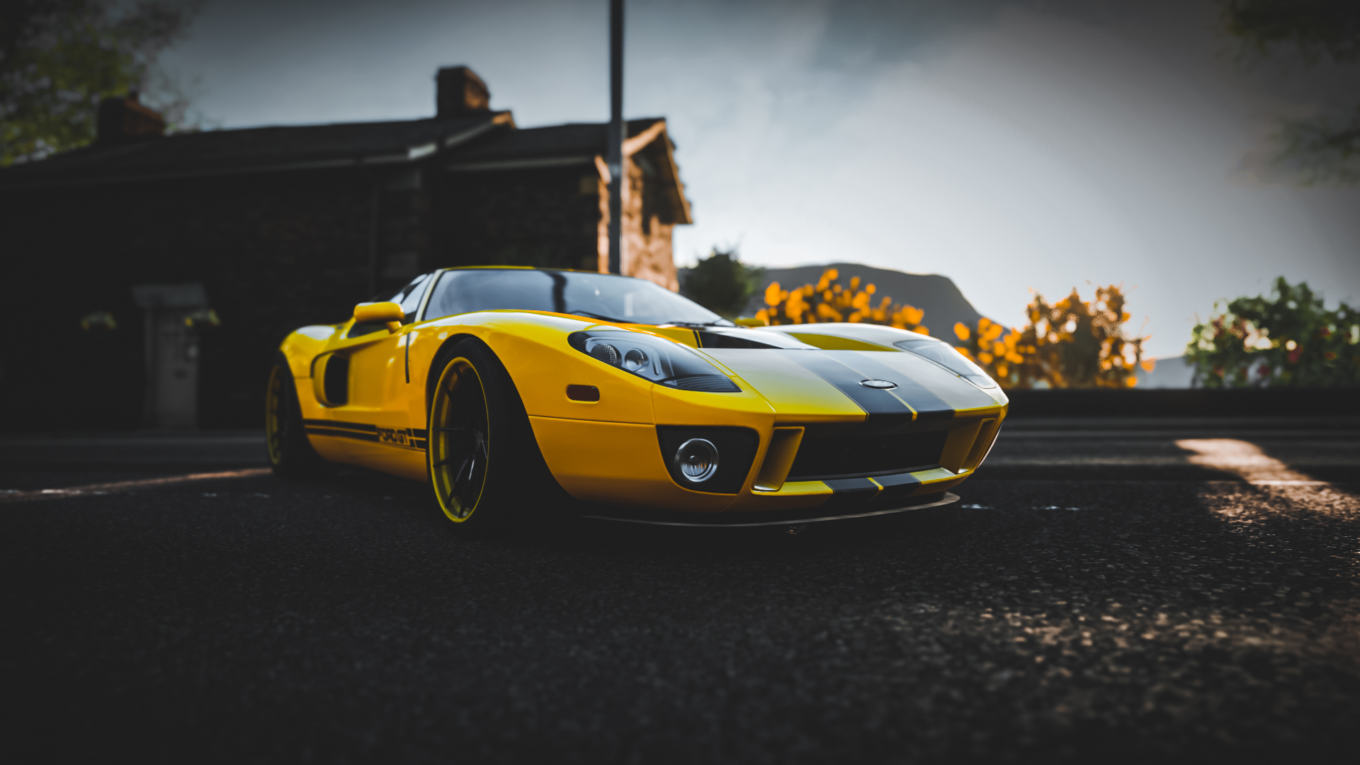 General 1920x1080 Ford GT Ford car Forza Forza Horizon 4 vehicle Ford GT mk I video games