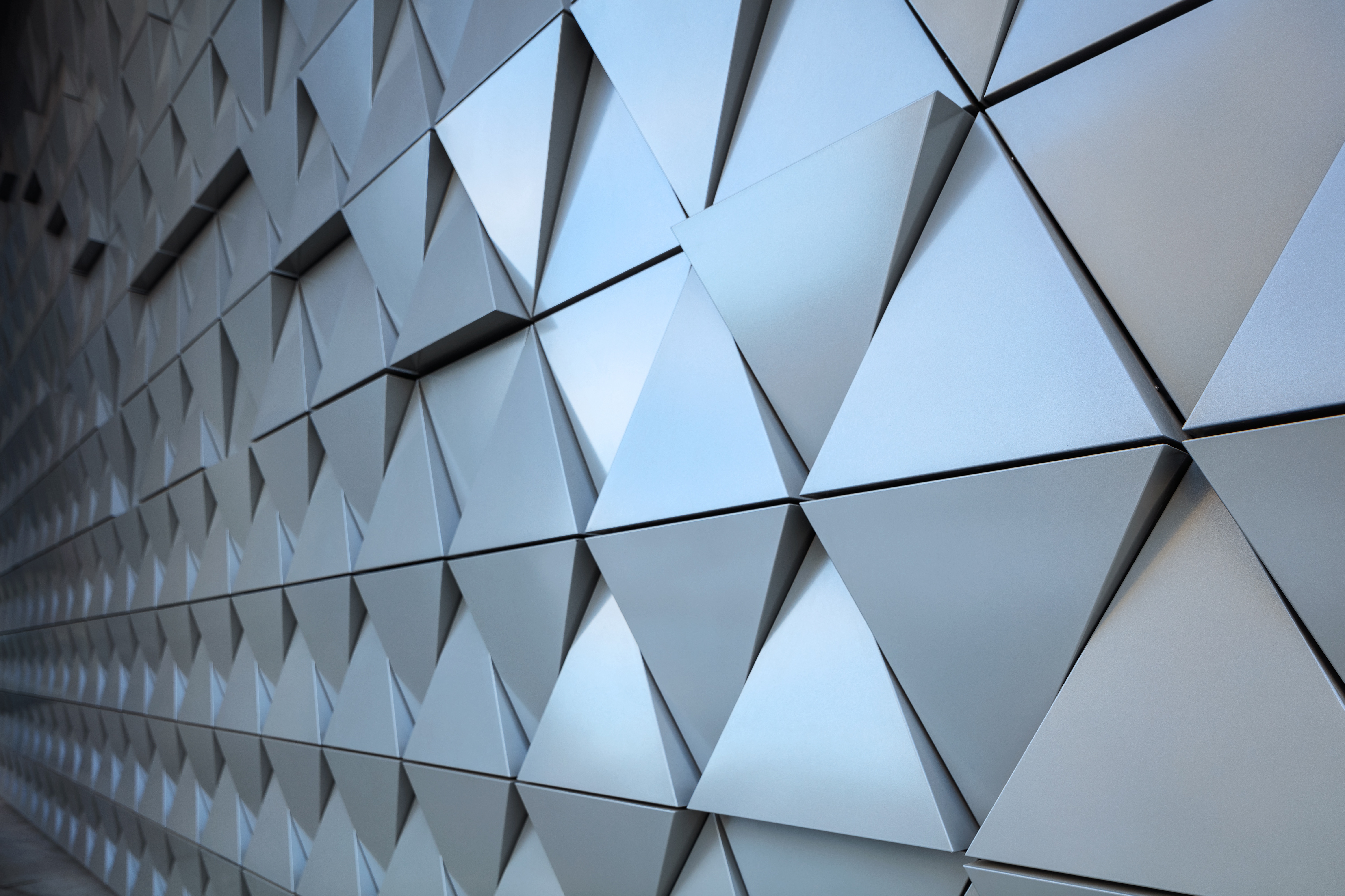 General 6000x4000 CGI texture steel triangle abstract