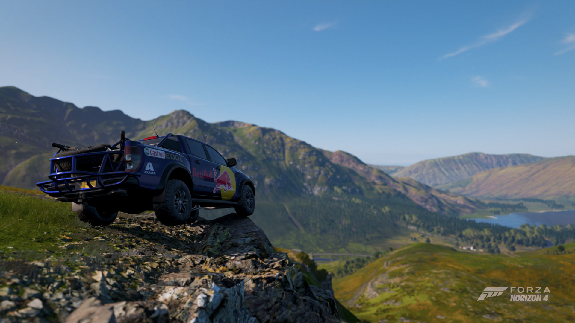 General 1920x1080 Forza Horizon 4 car video games Ford Ranger Red Bull offroad