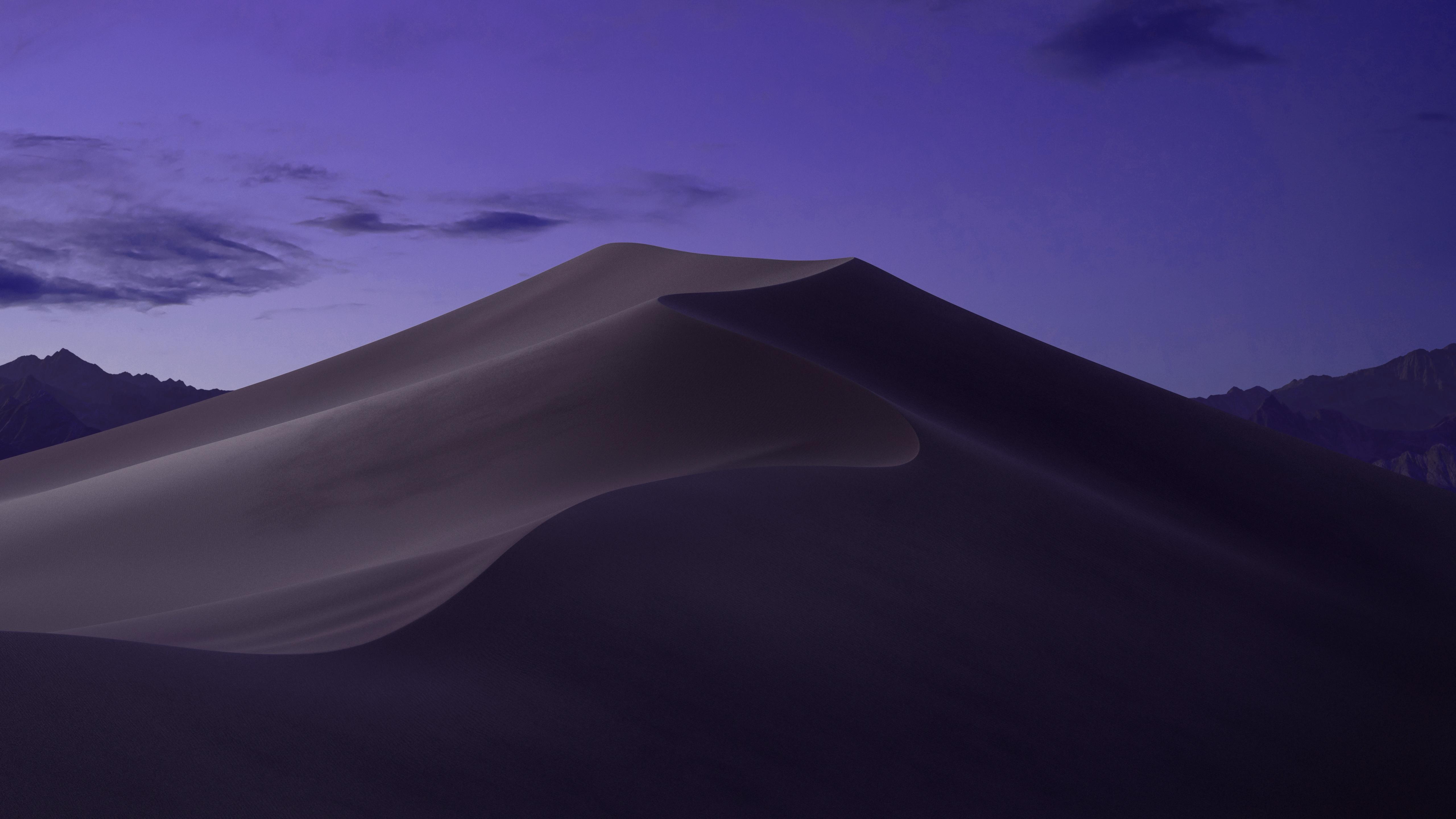 General 5120x2880 Mojave Desert desert purple photography nature sky sand dark landscape