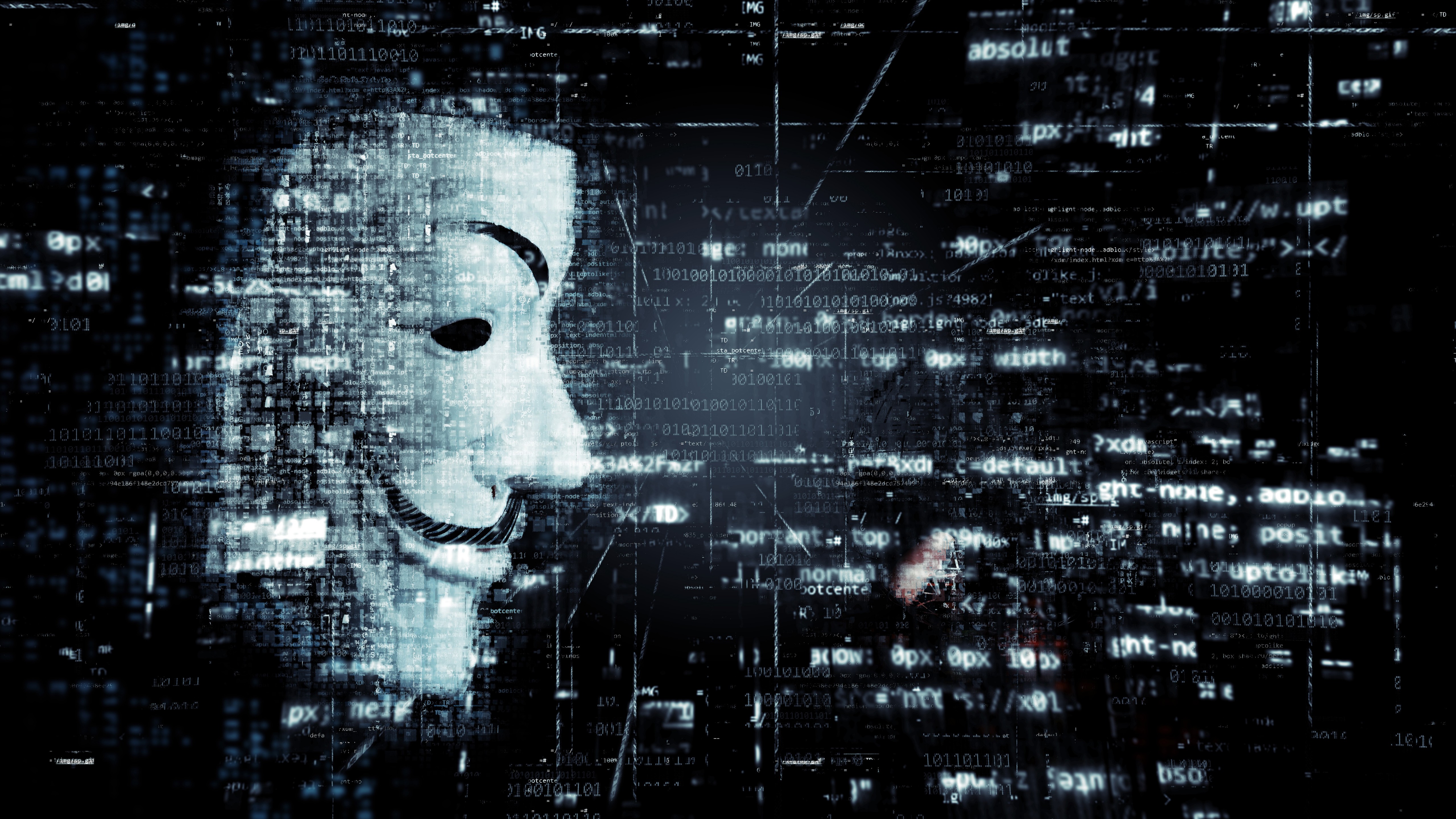 General 5120x2880 hackers Anonymous (hacker group) Guy Fawkes mask
