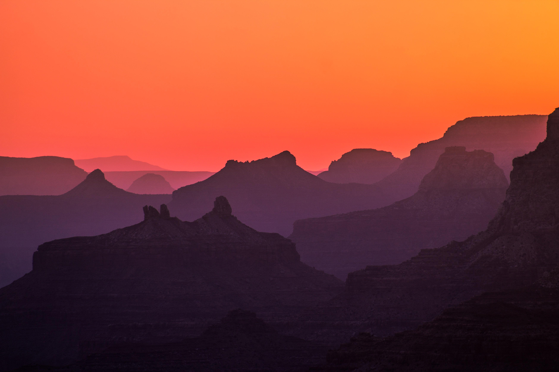 General 1920x1280 Grand Canyon mountains sunset landscape