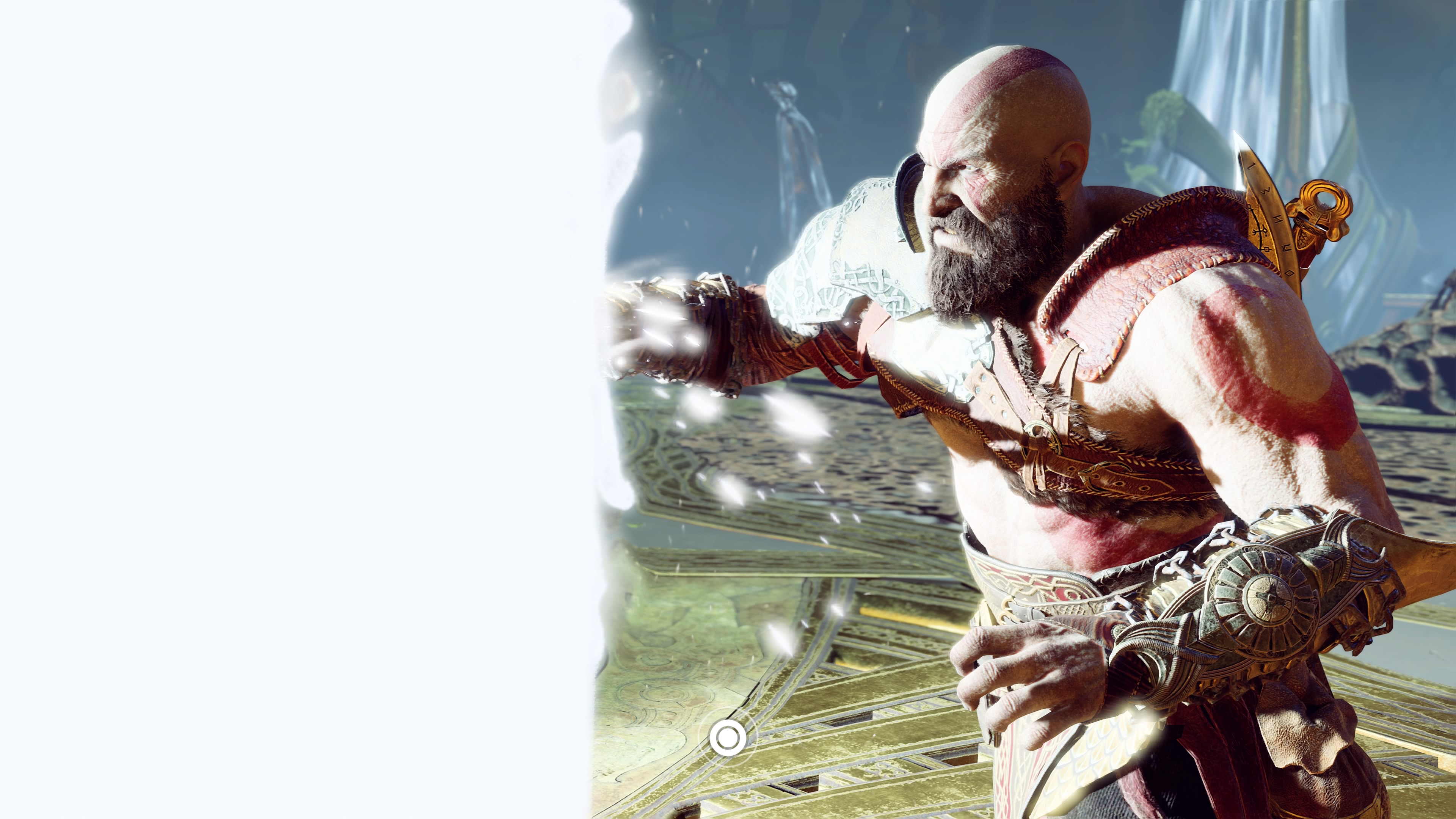 General 3840x2160 God of War Kratos video games video game art fantasy art Playstation 4 Pro PlayStation PlayStation 4
