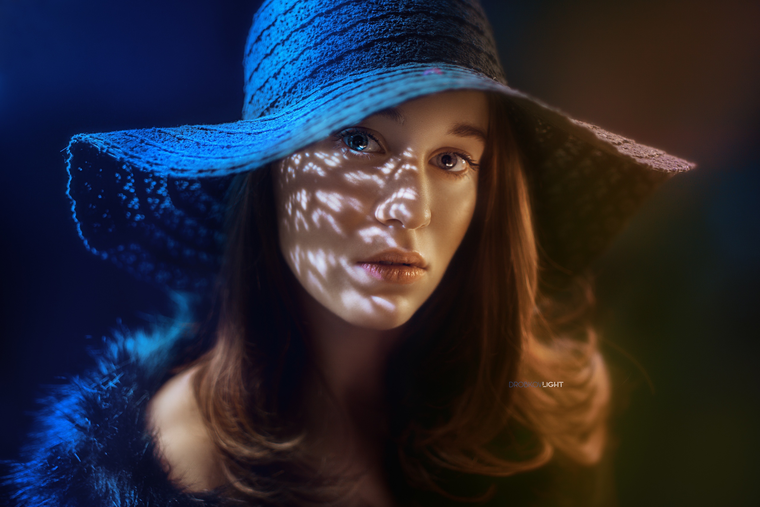 People 2560x1707 women model hat looking at viewer face