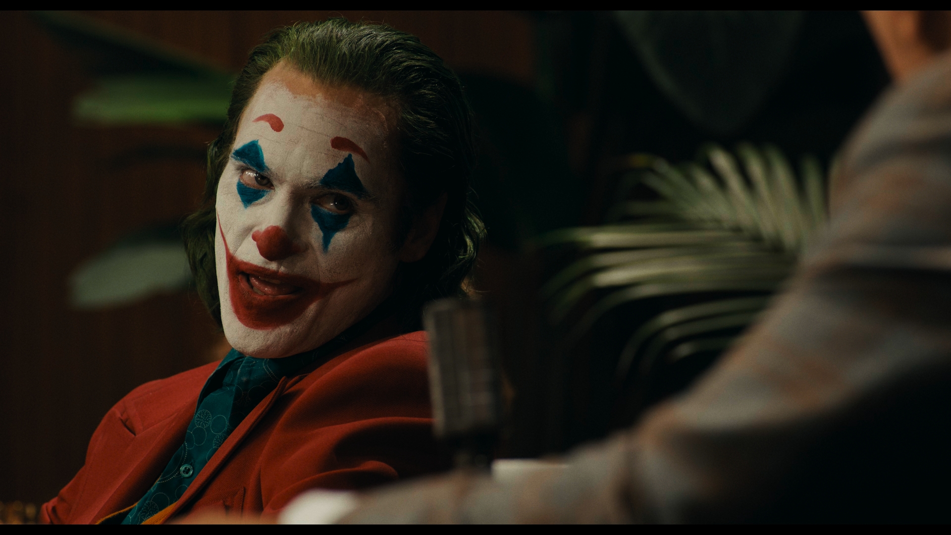 People 1920x1080 Joker Joaquin Phoenix Joker (2019 Movie) DC Comics makeup clown movies film stills