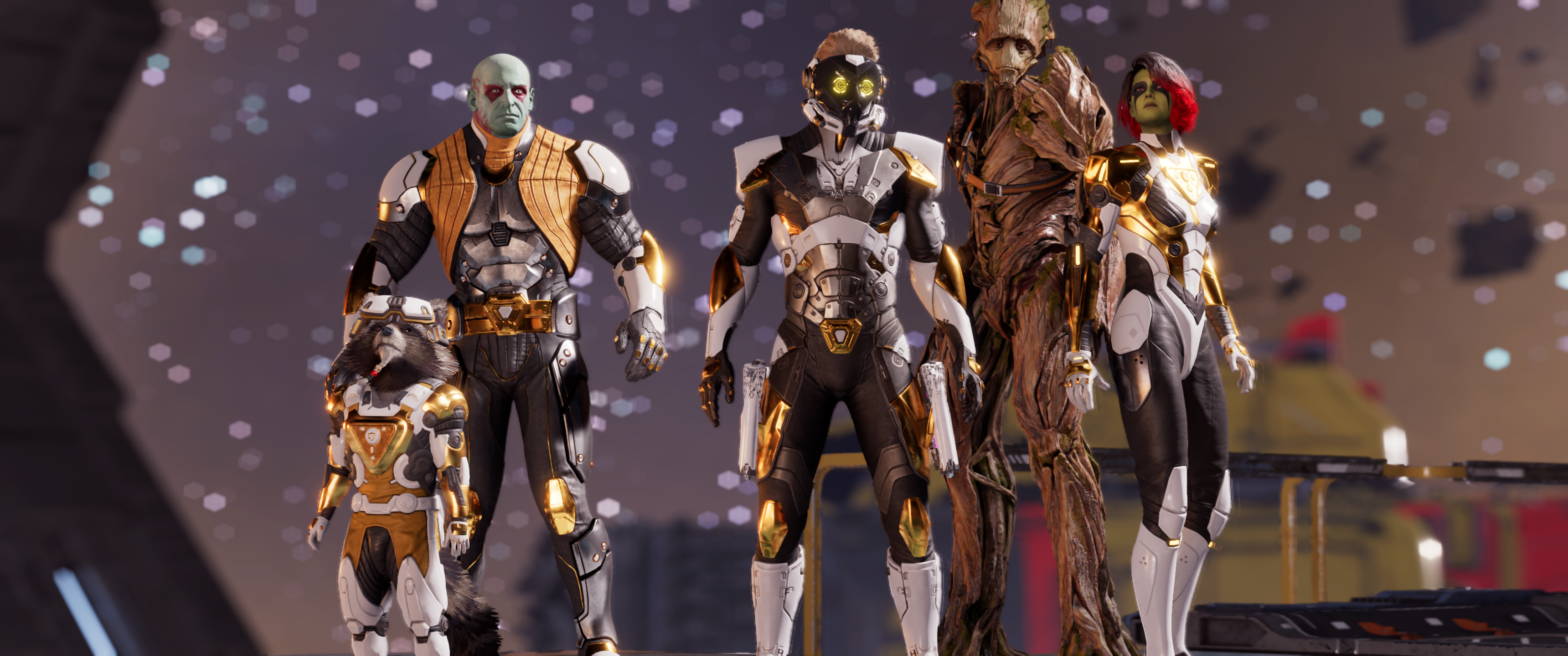 General 3440x1440 Guardians of the Galaxy video game characters universe video games
