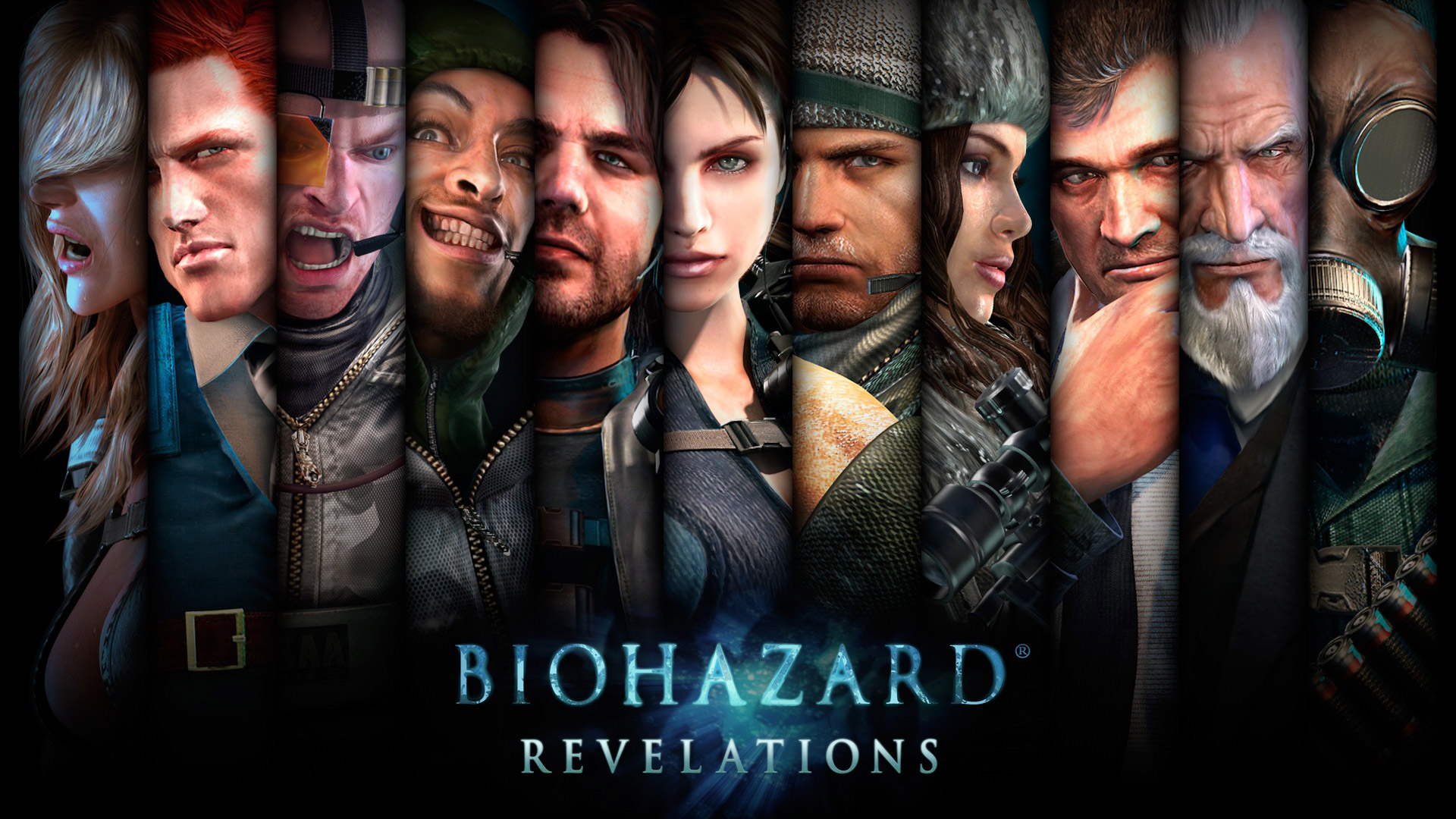 General 1920x1080 Resident Evil Revalations Jill Valentine Chris Redfield Jessica Sherawat biohazard video games video game characters
