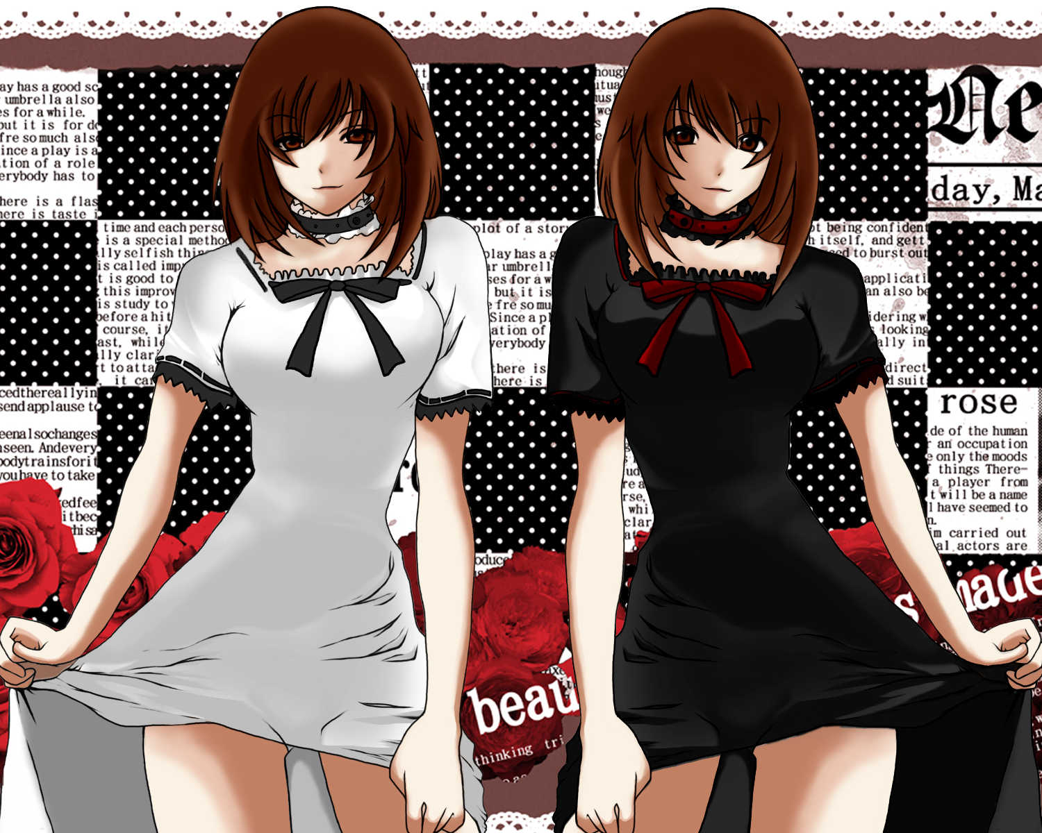 Anime 1500x1200 anime anime girls original characters twins artwork digital art fan art