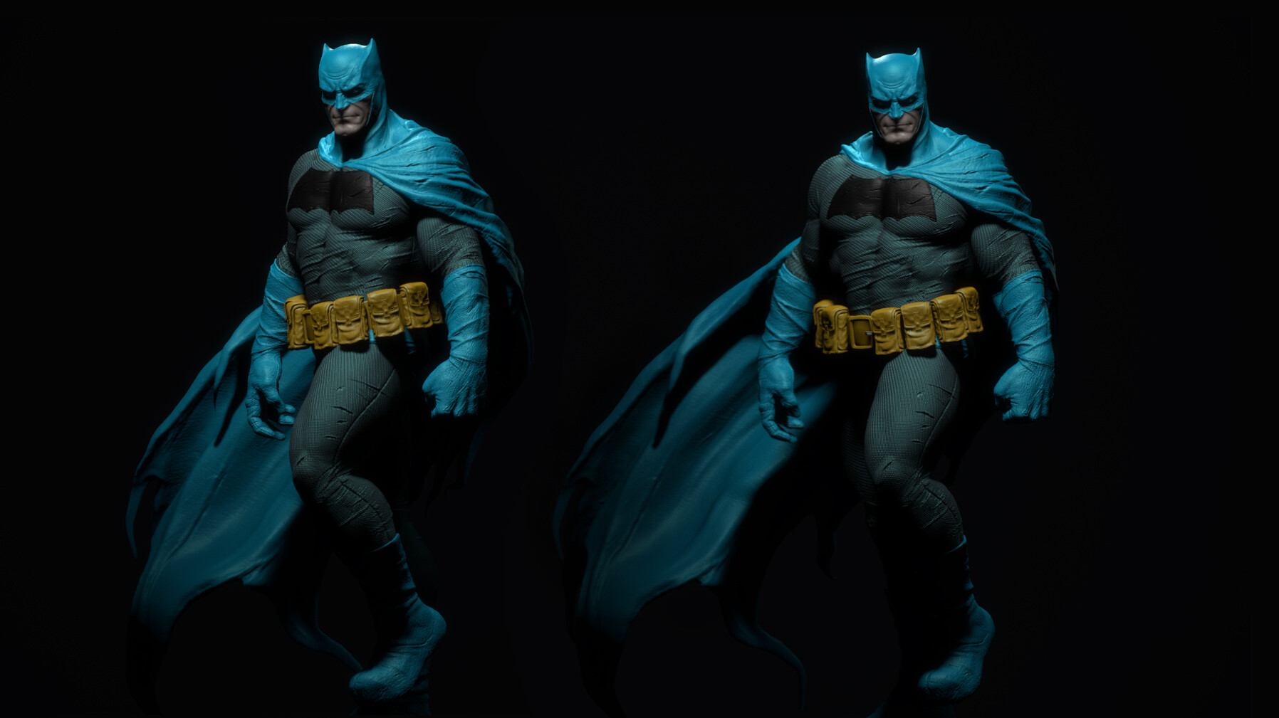 General 1796x1009 Batman The Dark Knight artwork digital art