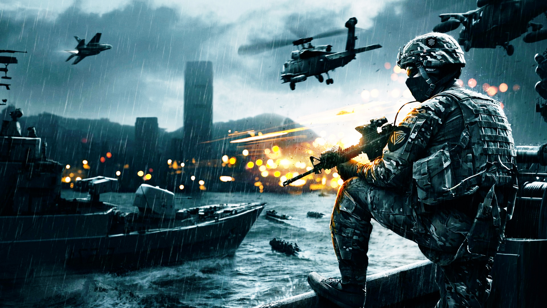 General 1920x1080 Game CG soldier helicopters battle PC gaming video game art video games Electronic Arts Battlefield (game) Battlefield 4 weapon EA DICE vehicle