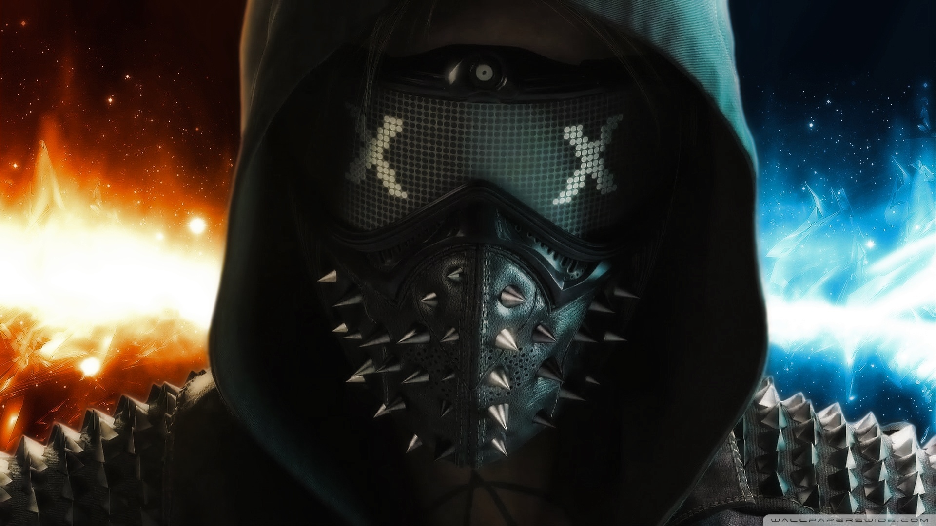 General 1920x1080 Watch_Dogs video games mask video game art