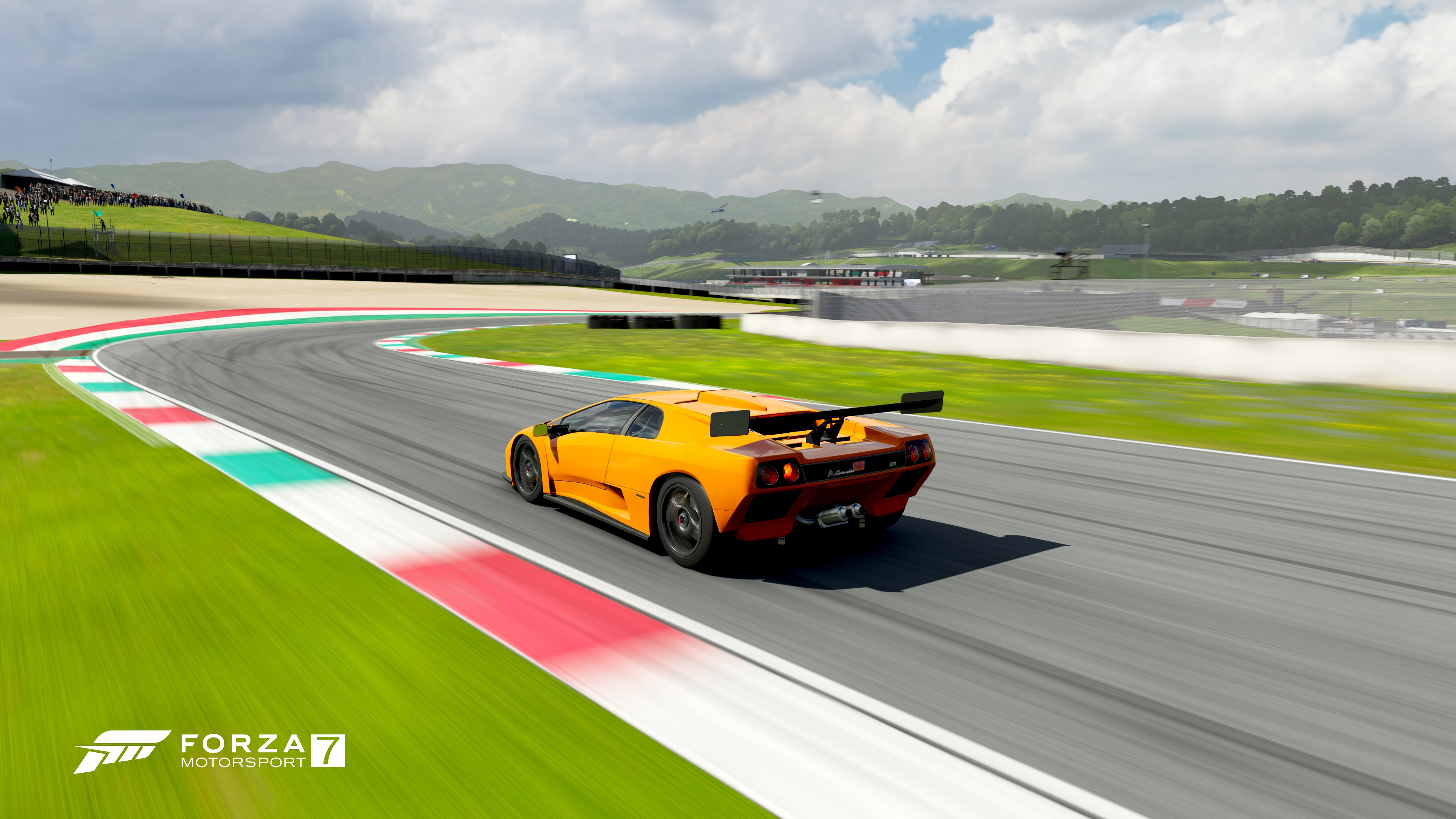 General 3840x2160 Lamborghini Forza Motorsport 7 racing video games car Lamborghini Diablo Lamborghini Diablo GT Turn 10 Studios