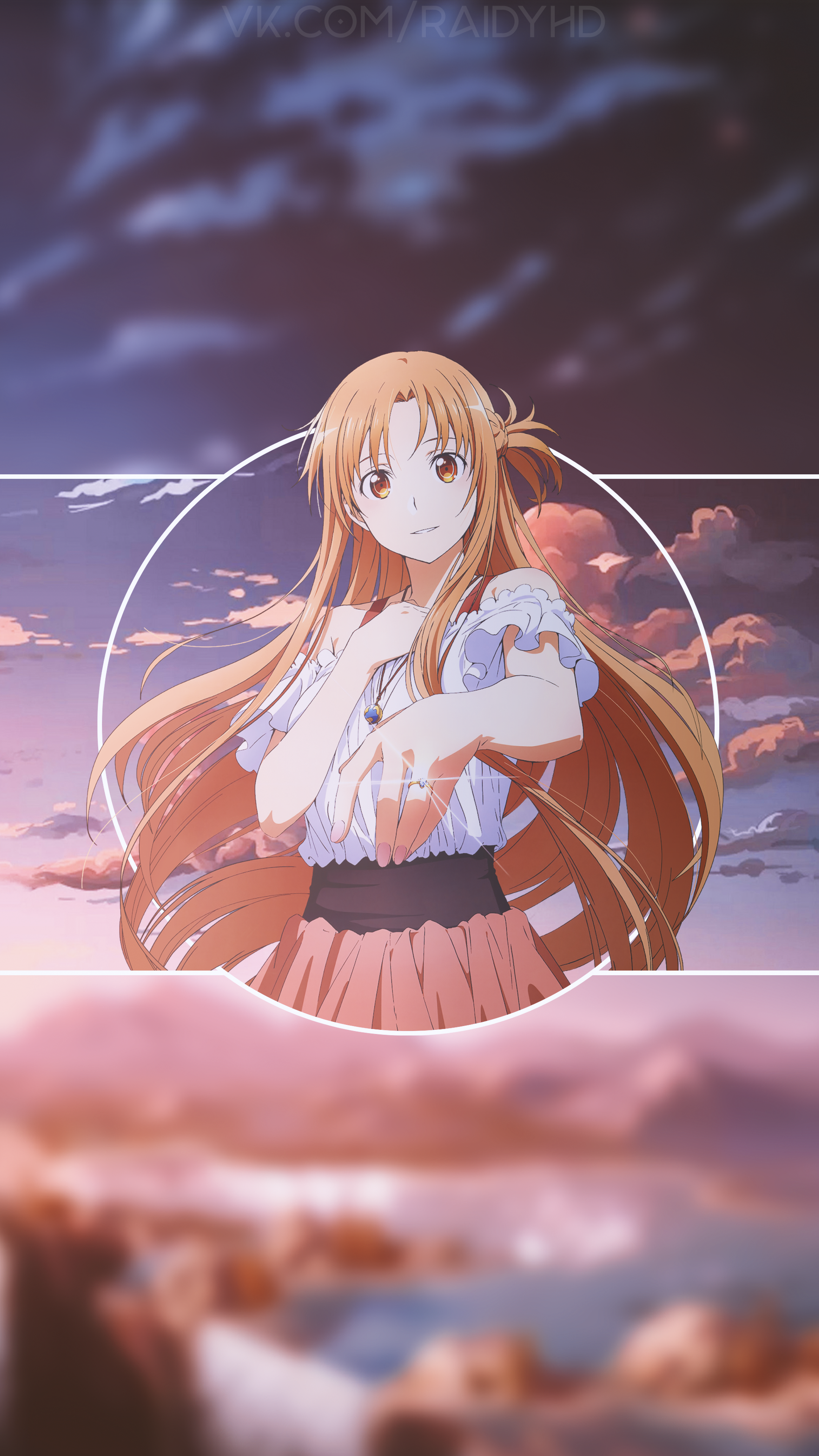 Anime 2160x3840 anime girls anime picture-in-picture Sword Art Online Yuuki Asuna (Sword Art Online)