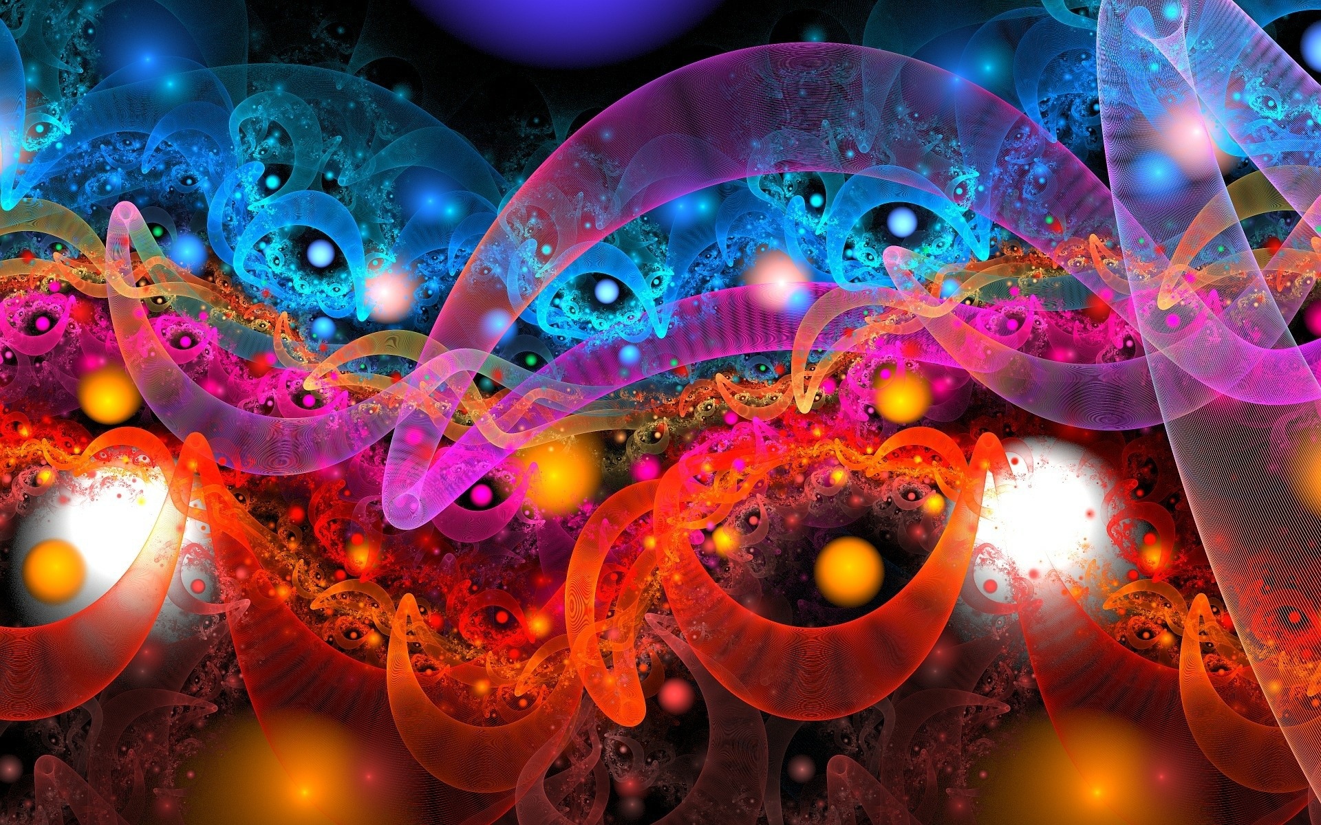 General 1920x1200 abstract Color Burst colorful shapes digital art