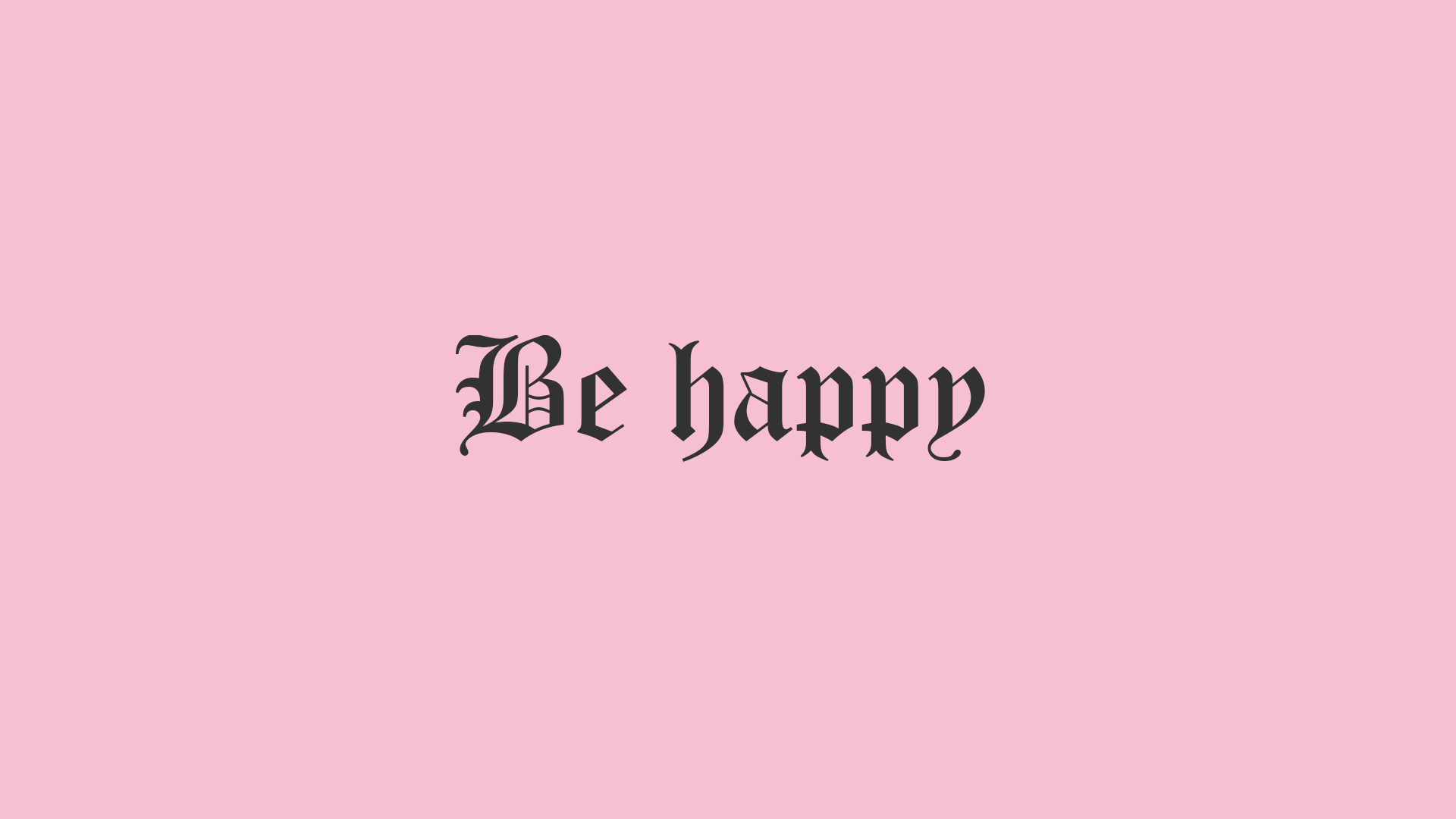 General 1920x1080 minimalism text happy simple background pink pink background