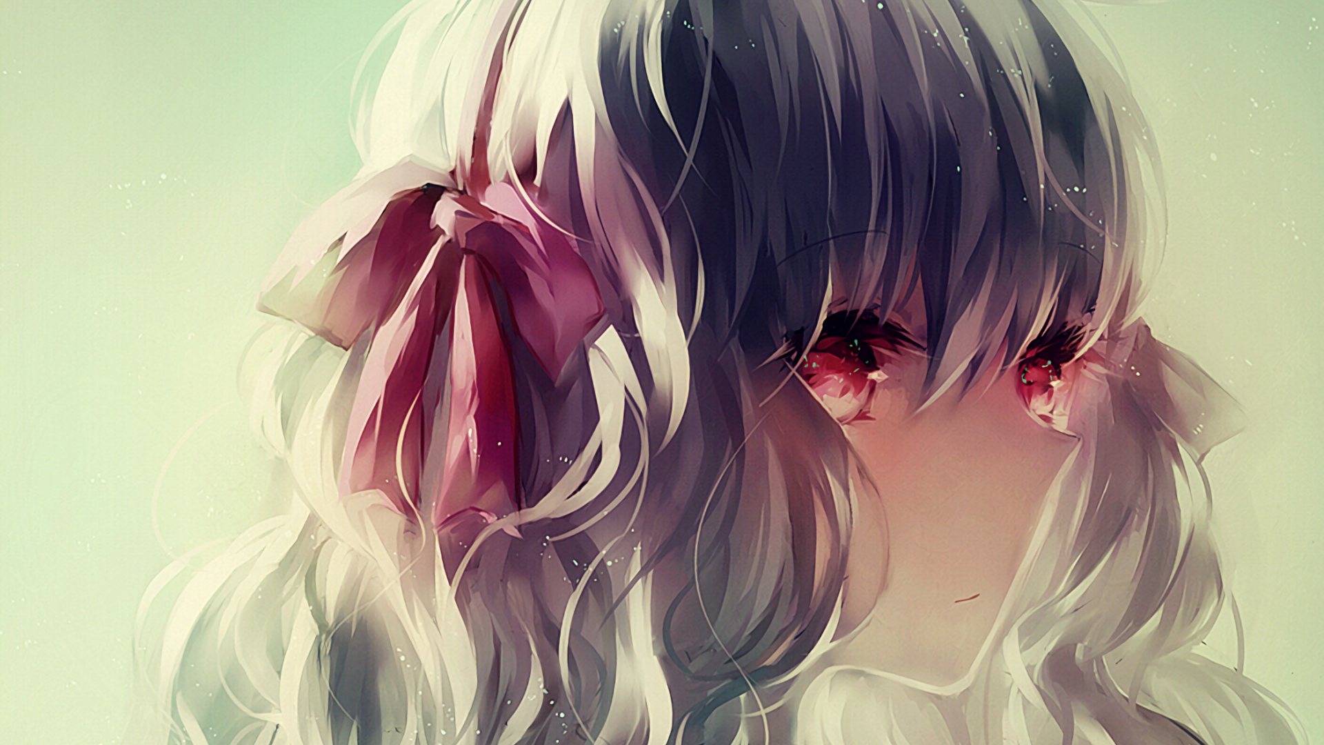 Anime 1920x1080 anime anime girls red eyes face Kagerou Project