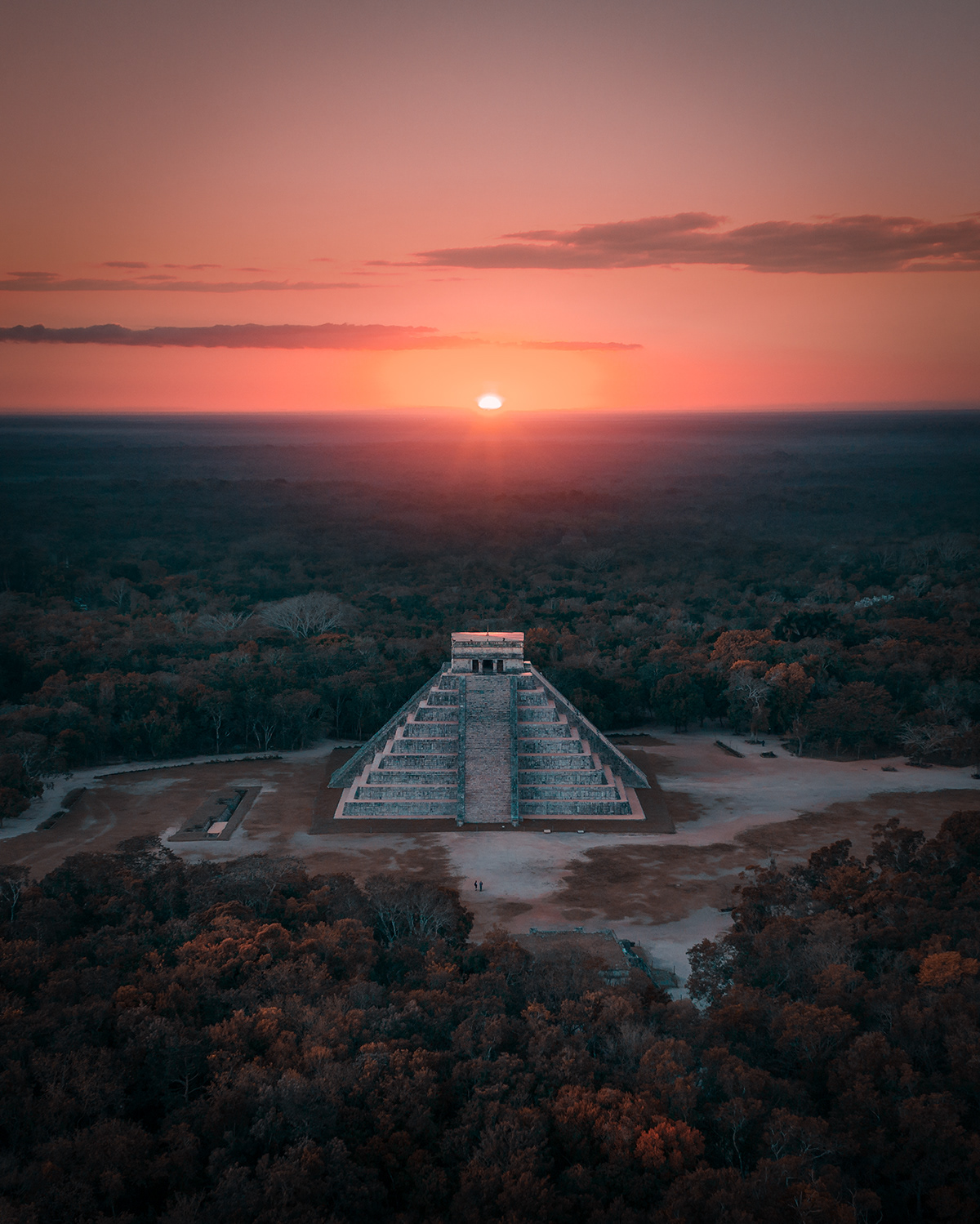 General 1200x1499 sunset forest ancient pyramid landmark