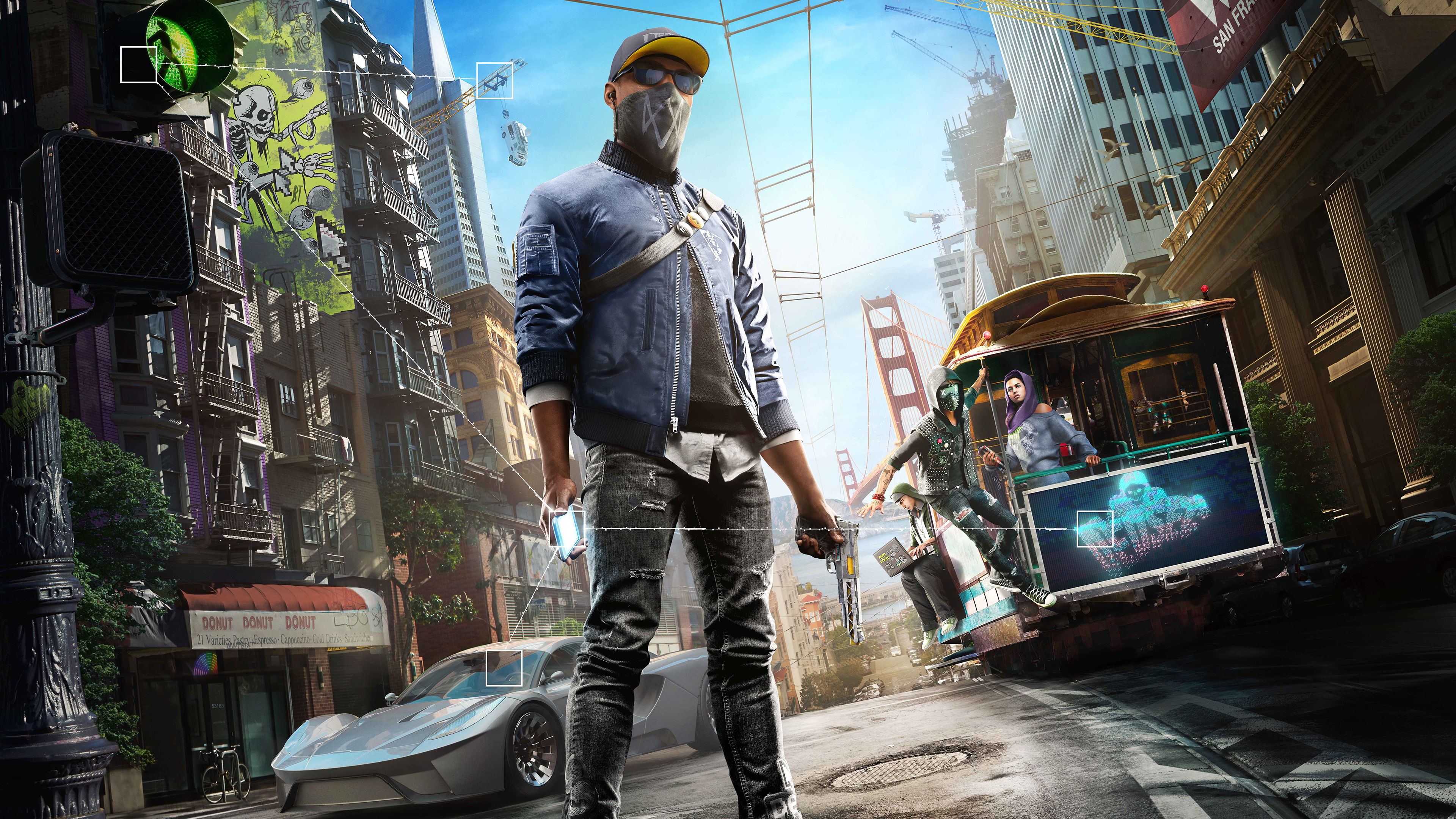 General 3840x2160 Watch_Dogs 2 video games Watch_Dogs Ubisoft