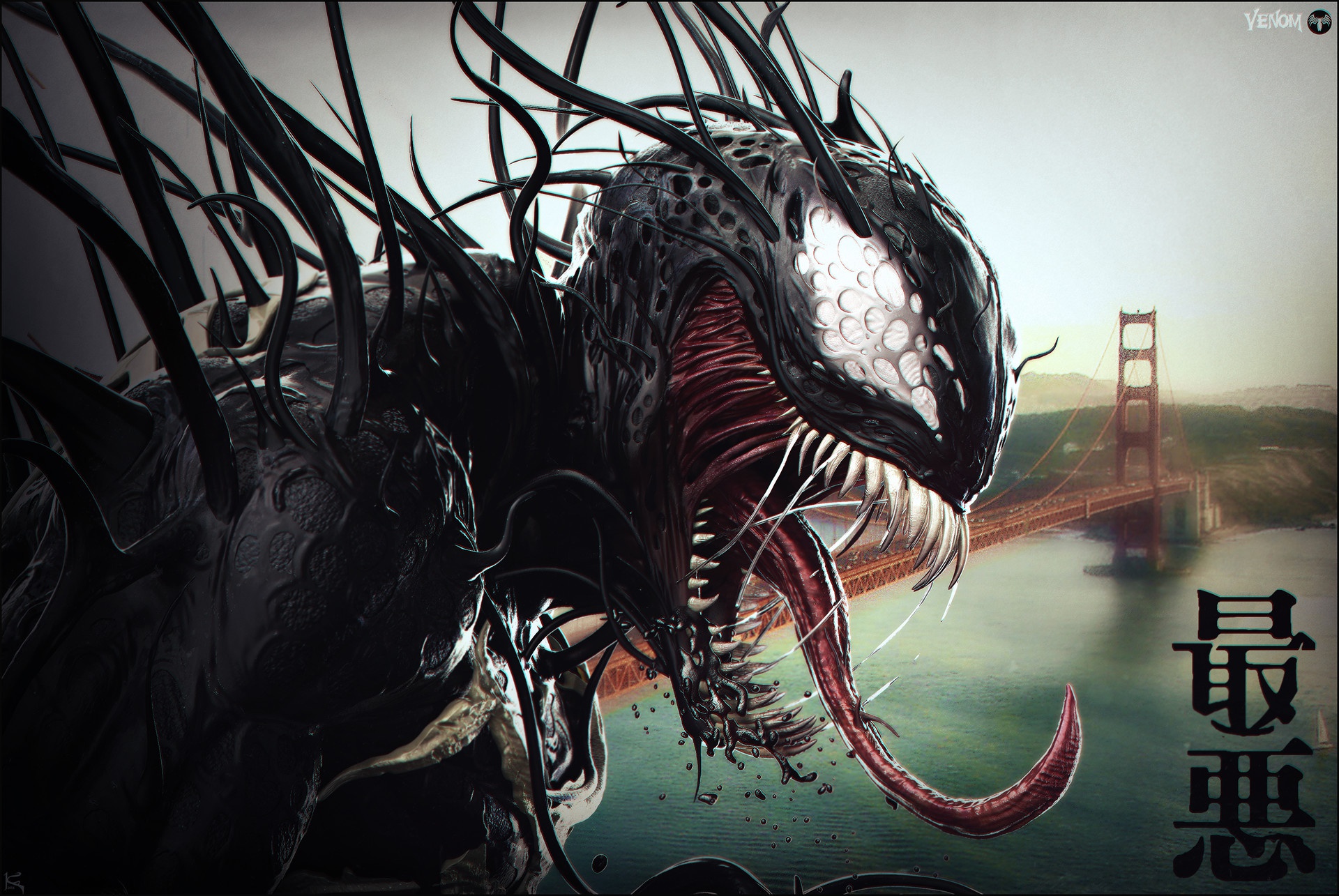 General 1920x1285 artwork Venom Spider-Man Marvel Comics