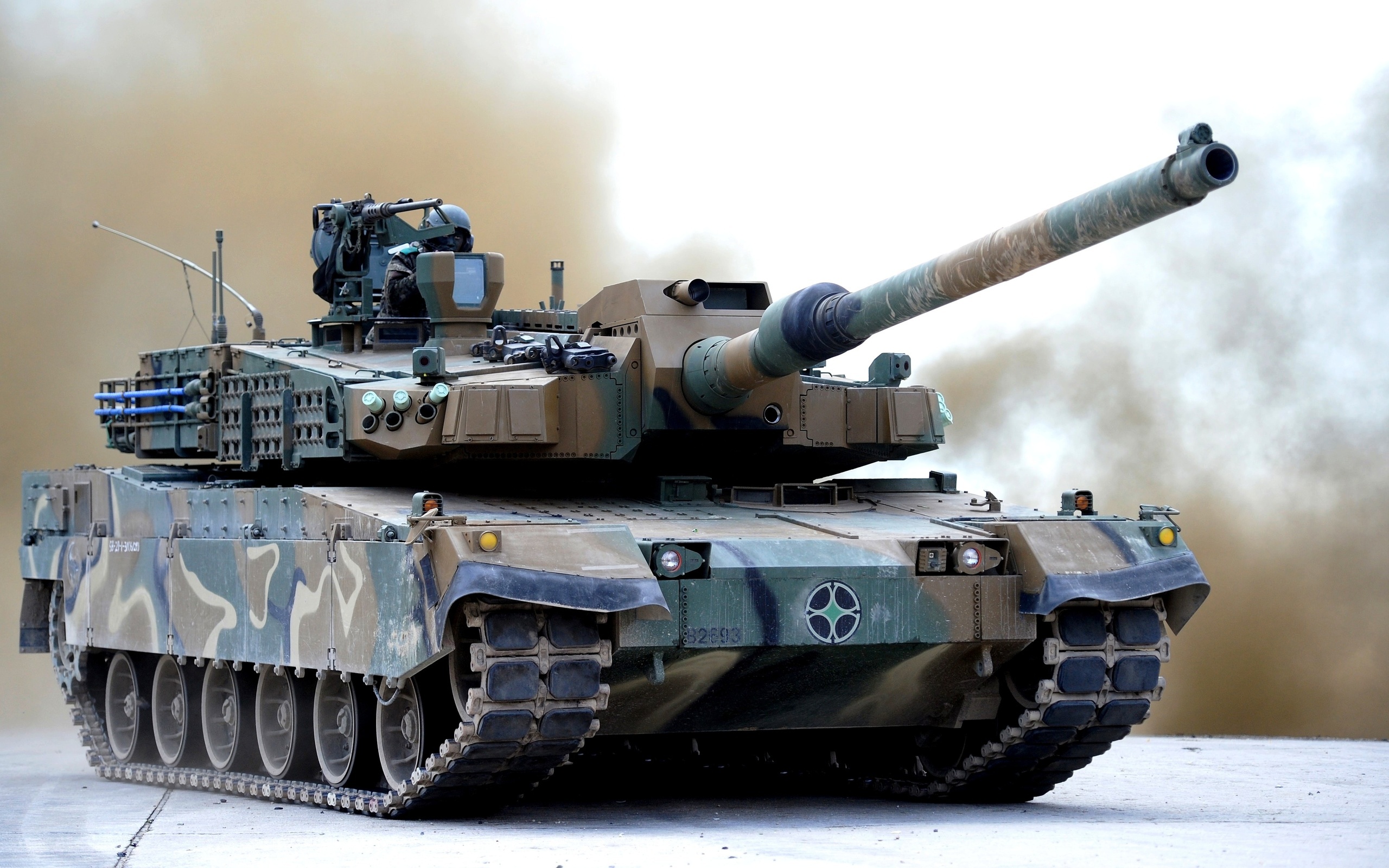 General 2560x1600 tank military vehicle numbers K1 88-Tank