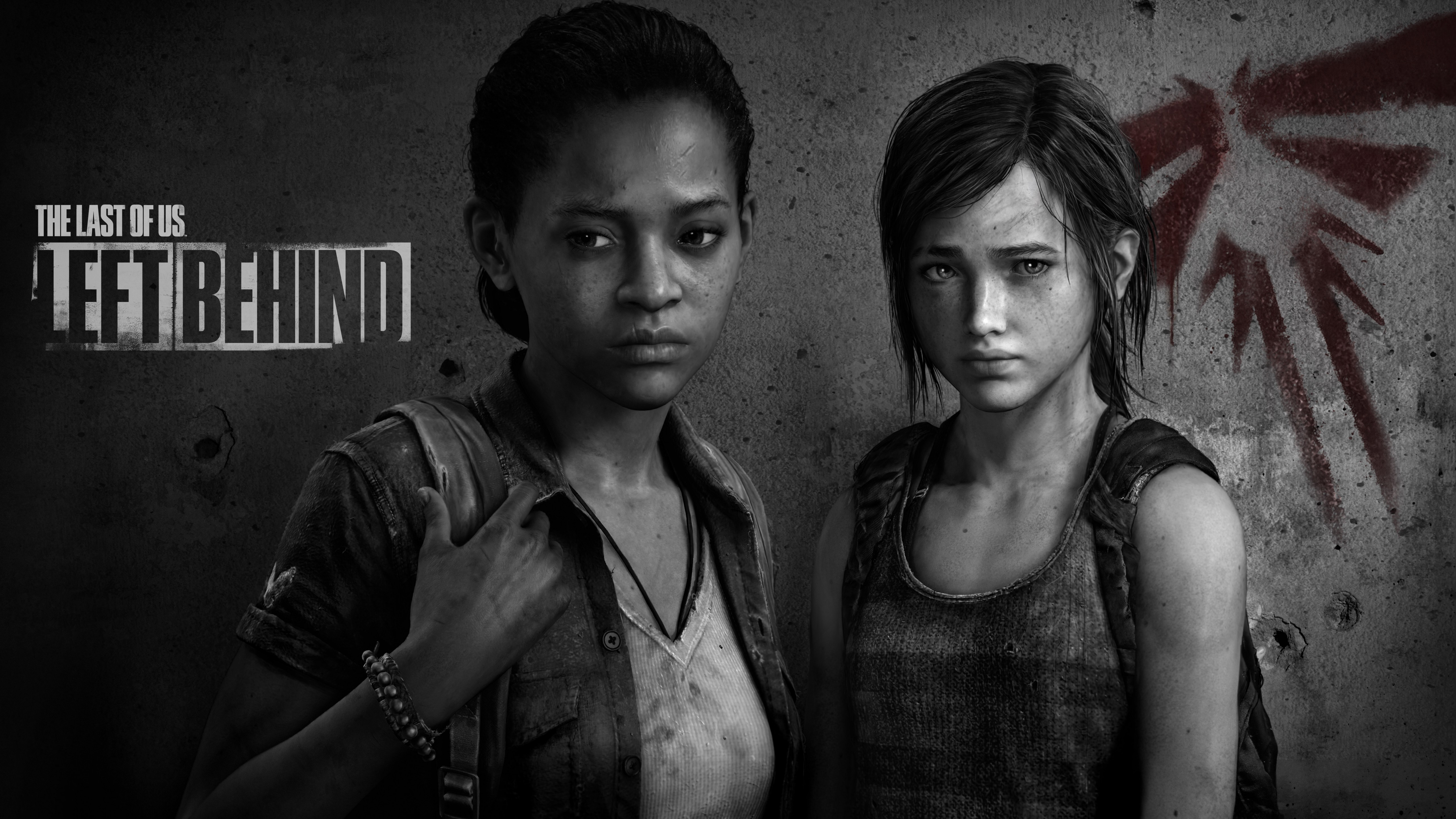 General 5120x2880 The Last of Us video games dark The Last of Us Left Behind Riley (The Last of Us) Ellie Williams video game characters Naughty Dog