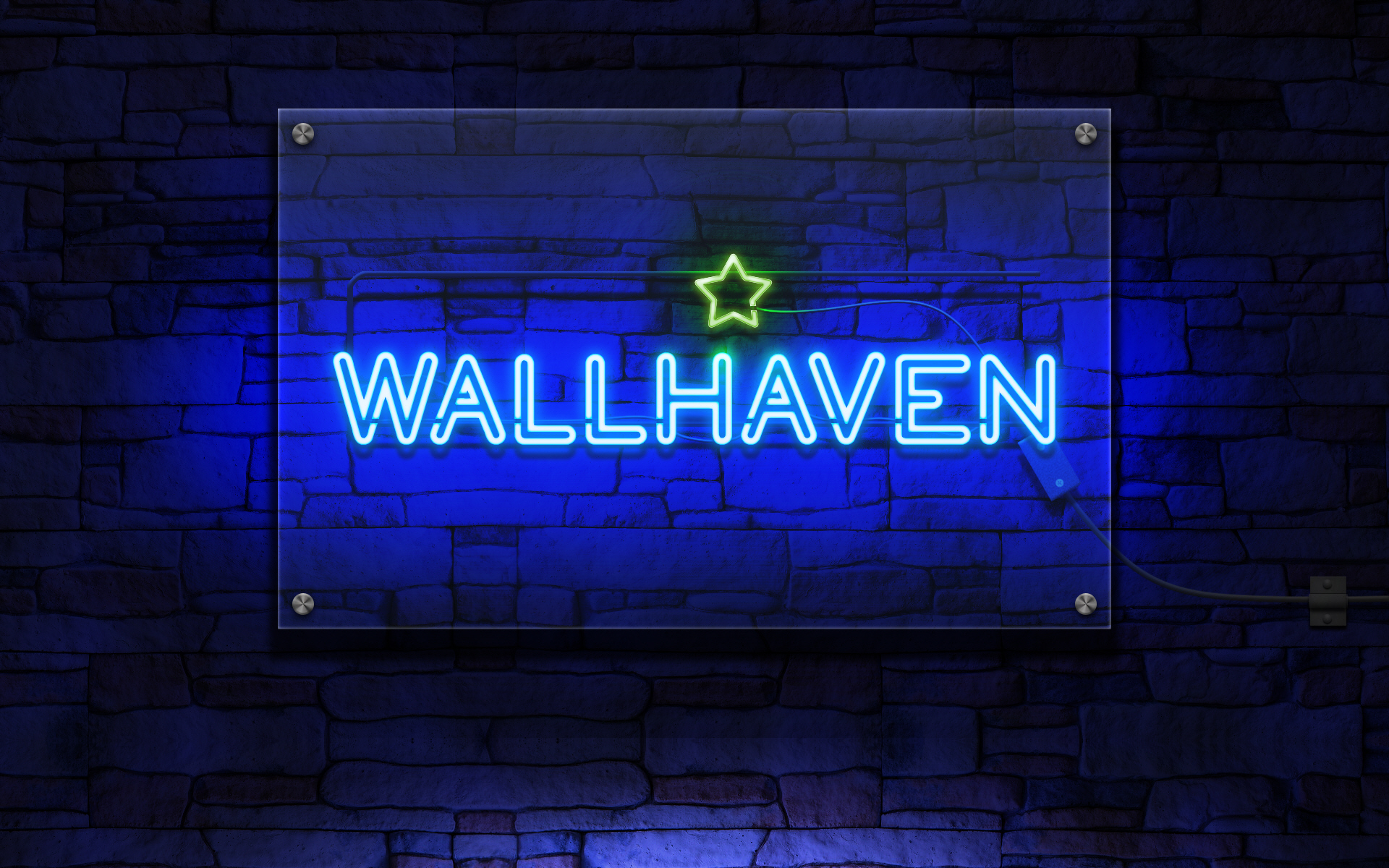 General 1920x1200 wallhaven neon sign blue