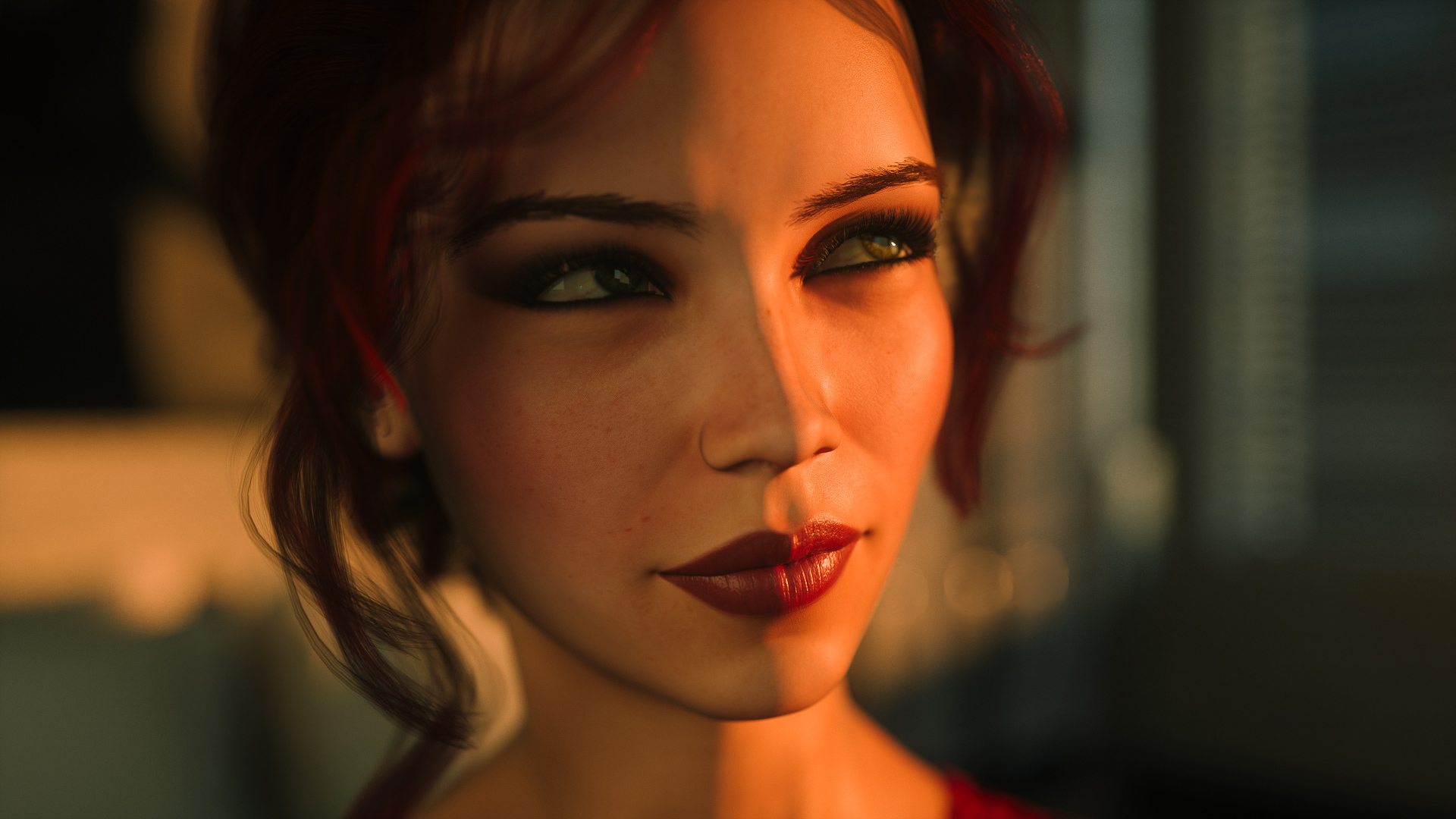 General 1920x1080 city of broken dreamers adult game women redhead Victoria Shields