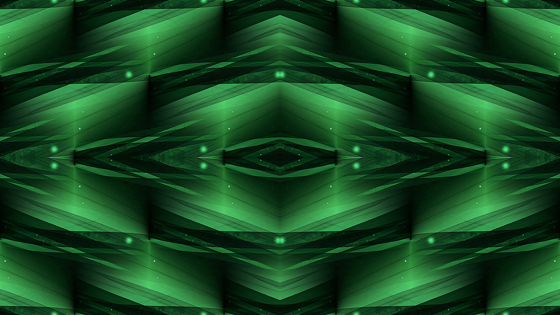 General 1920x1080 abstract fractal pattern symmetry digital art psychedelic green
