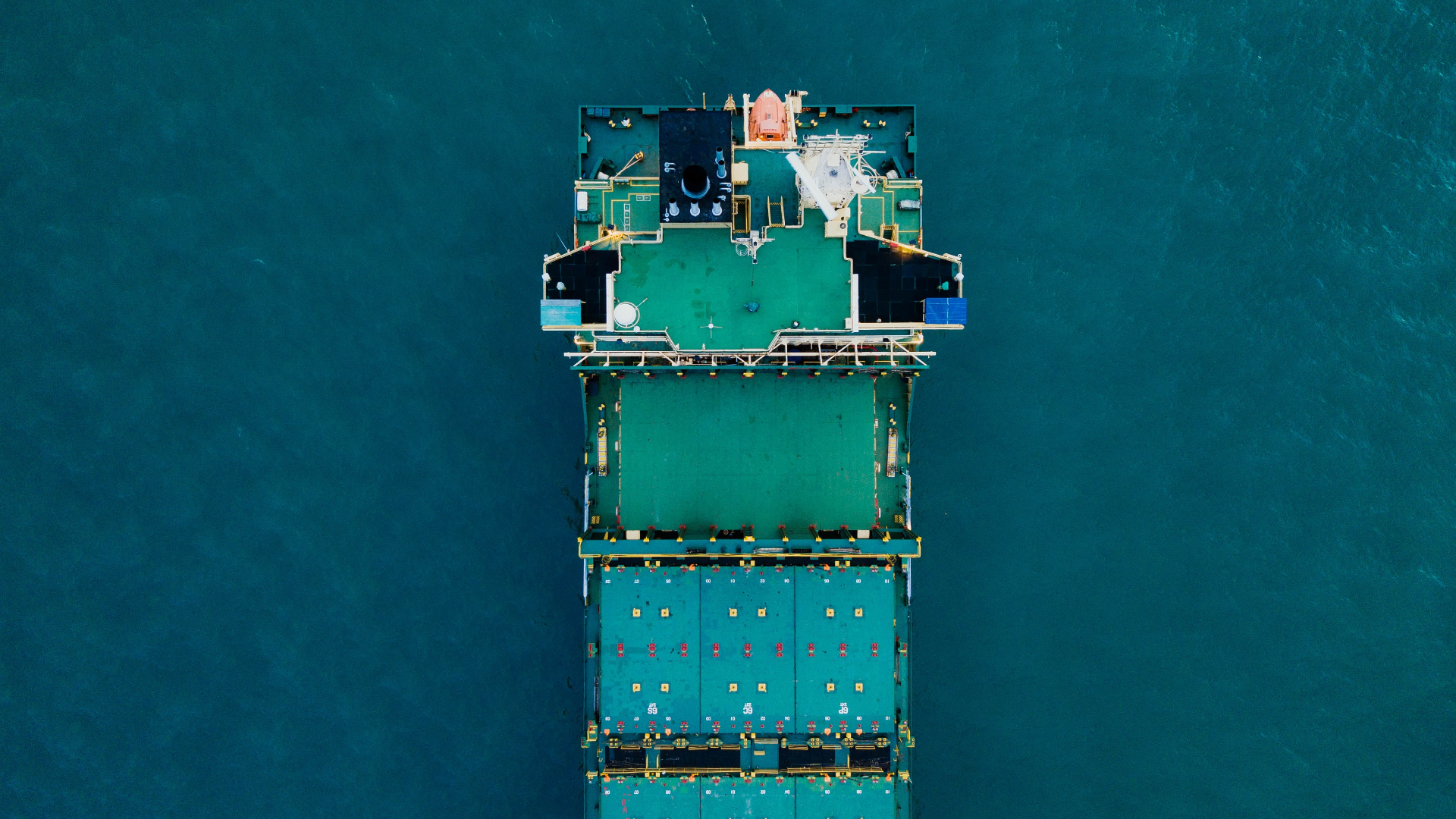 General 1920x1080 aerial view water sea ship container ship
