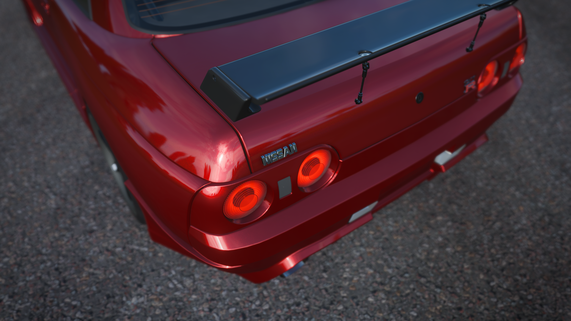 General 1920x1080 Nissan Nissan Skyline R32 car Forza Horizon 4 Japanese cars video games PlaygroundGames vehicle video game art CGI Nissan Skyline rear view taillights