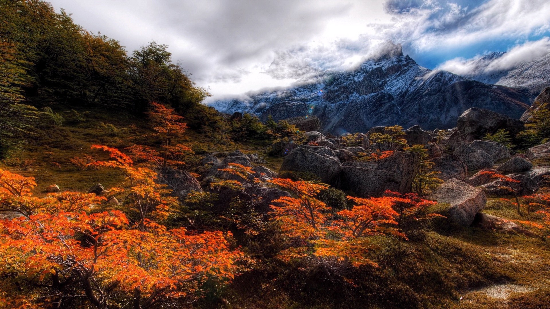 General 1920x1080 nature mountains outdoors landscape HDR