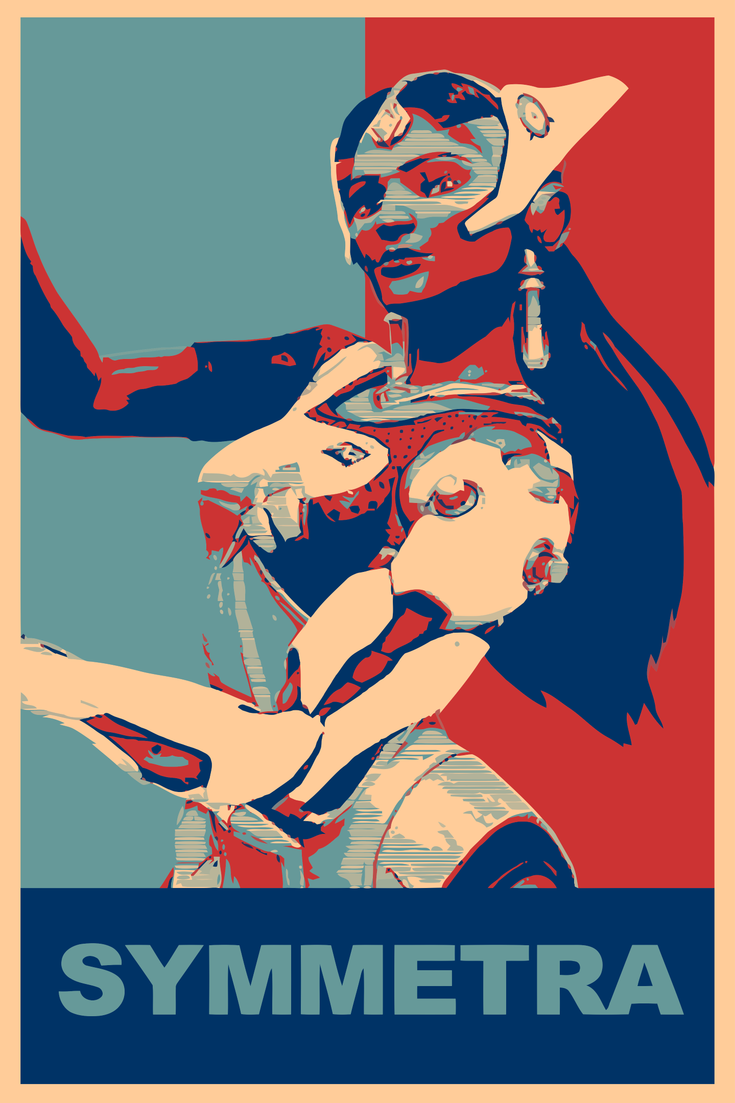 General 1439x2160 propaganda Symmetra (Overwatch) Overwatch video game characters video games Hope posters