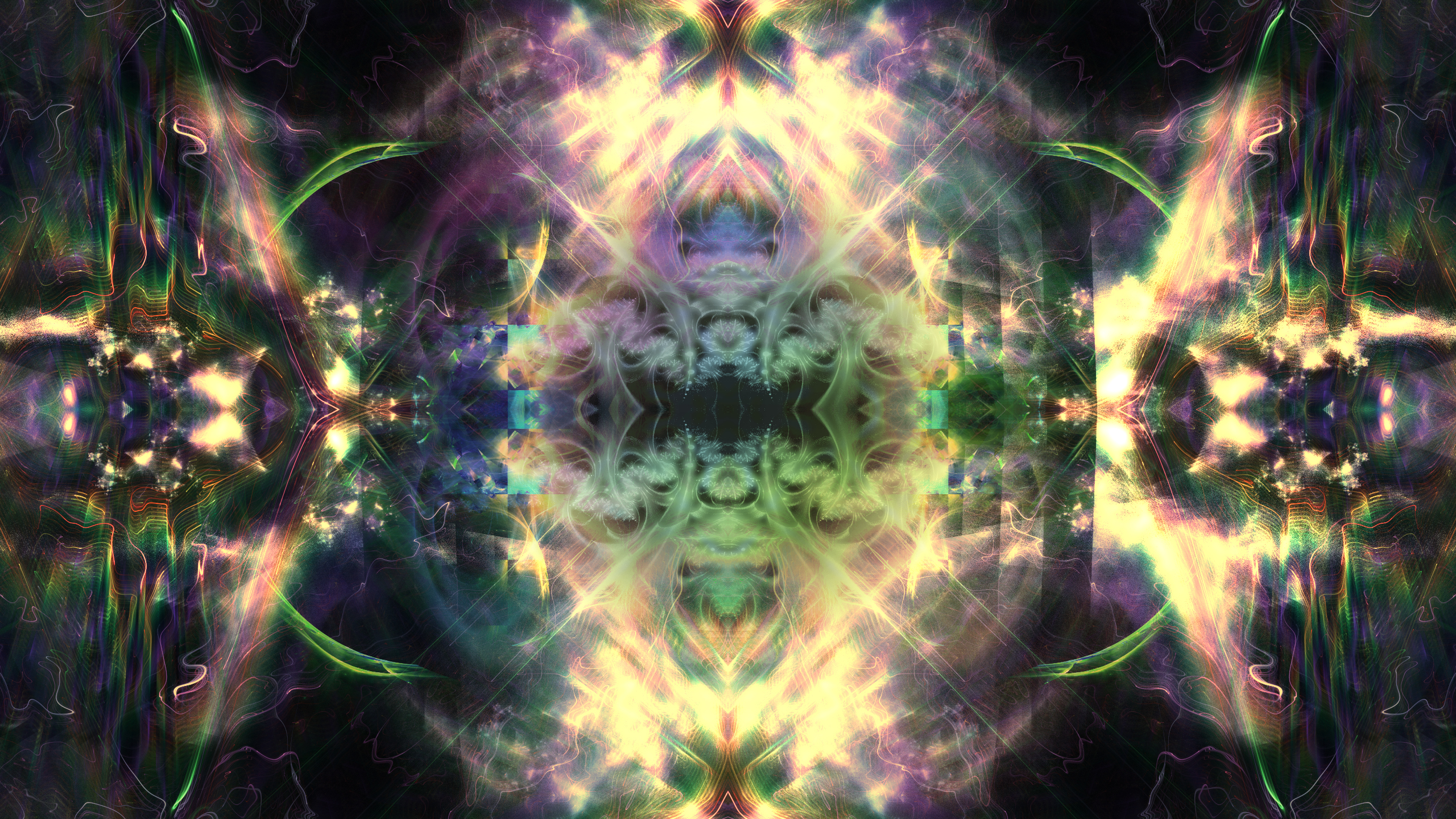 General 2560x1440 psychedelic trippy abstract